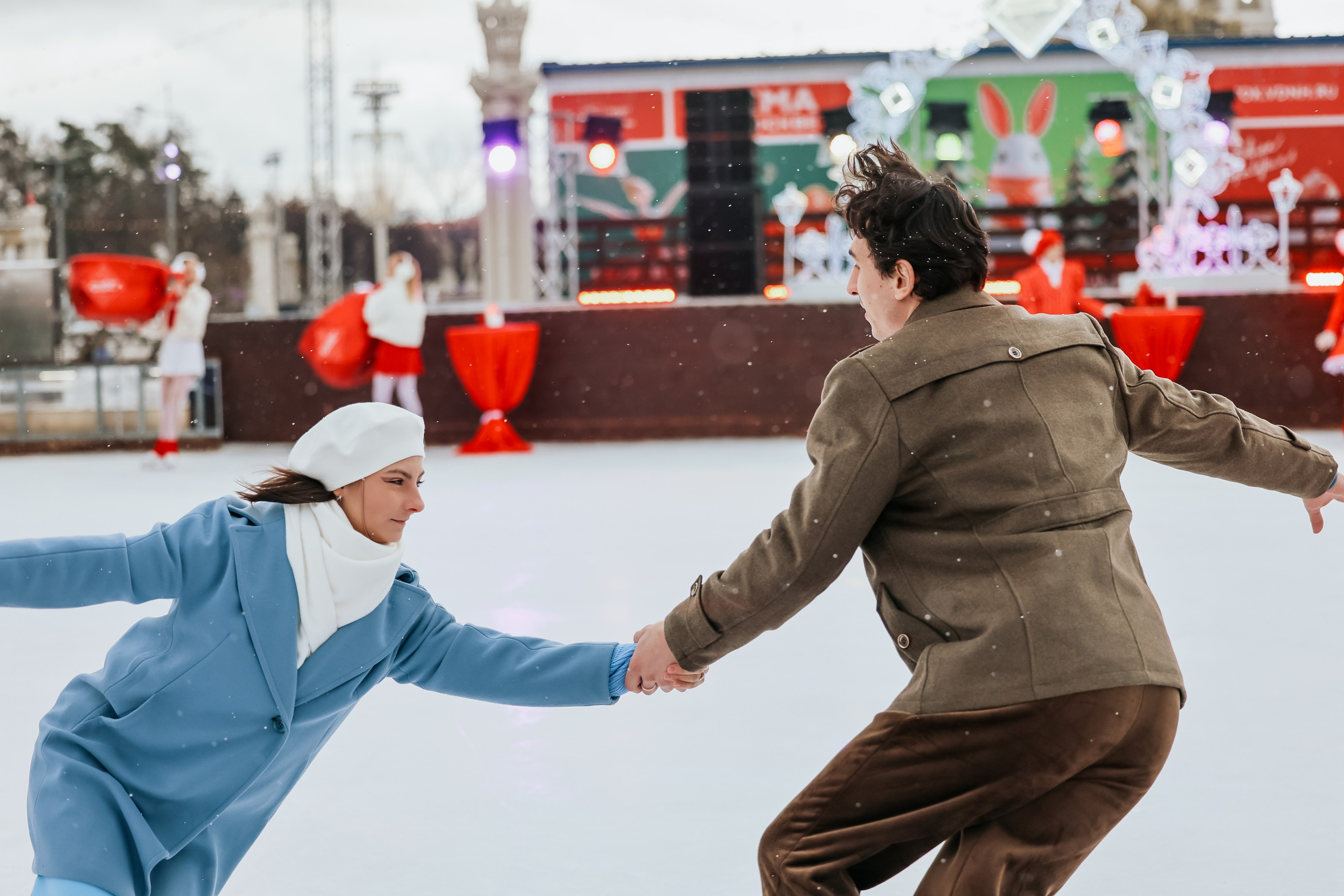 Ледовое шоу ВДНХ проект Московское чаепитие. Фотограф и видеограф Анна Домашенко