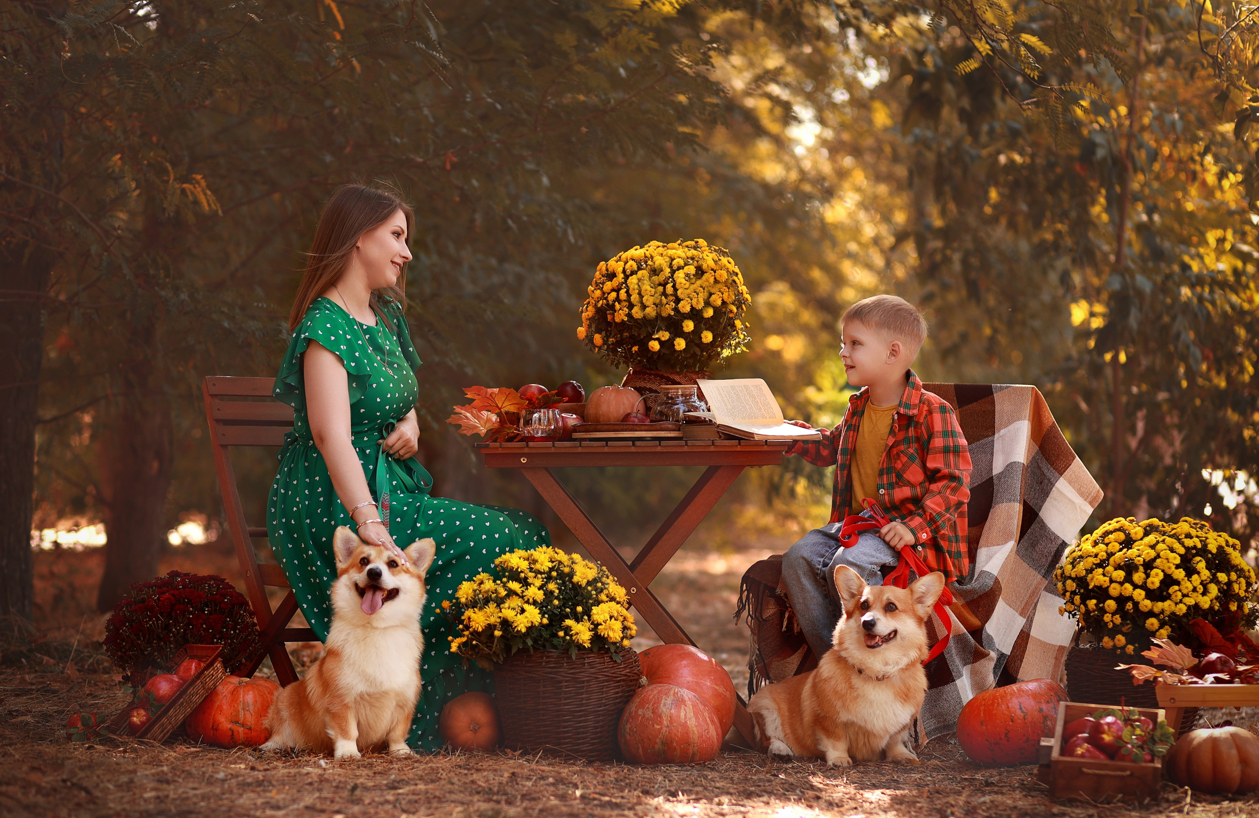 Пикник в парке. Детский семейный фотограф Краснодар