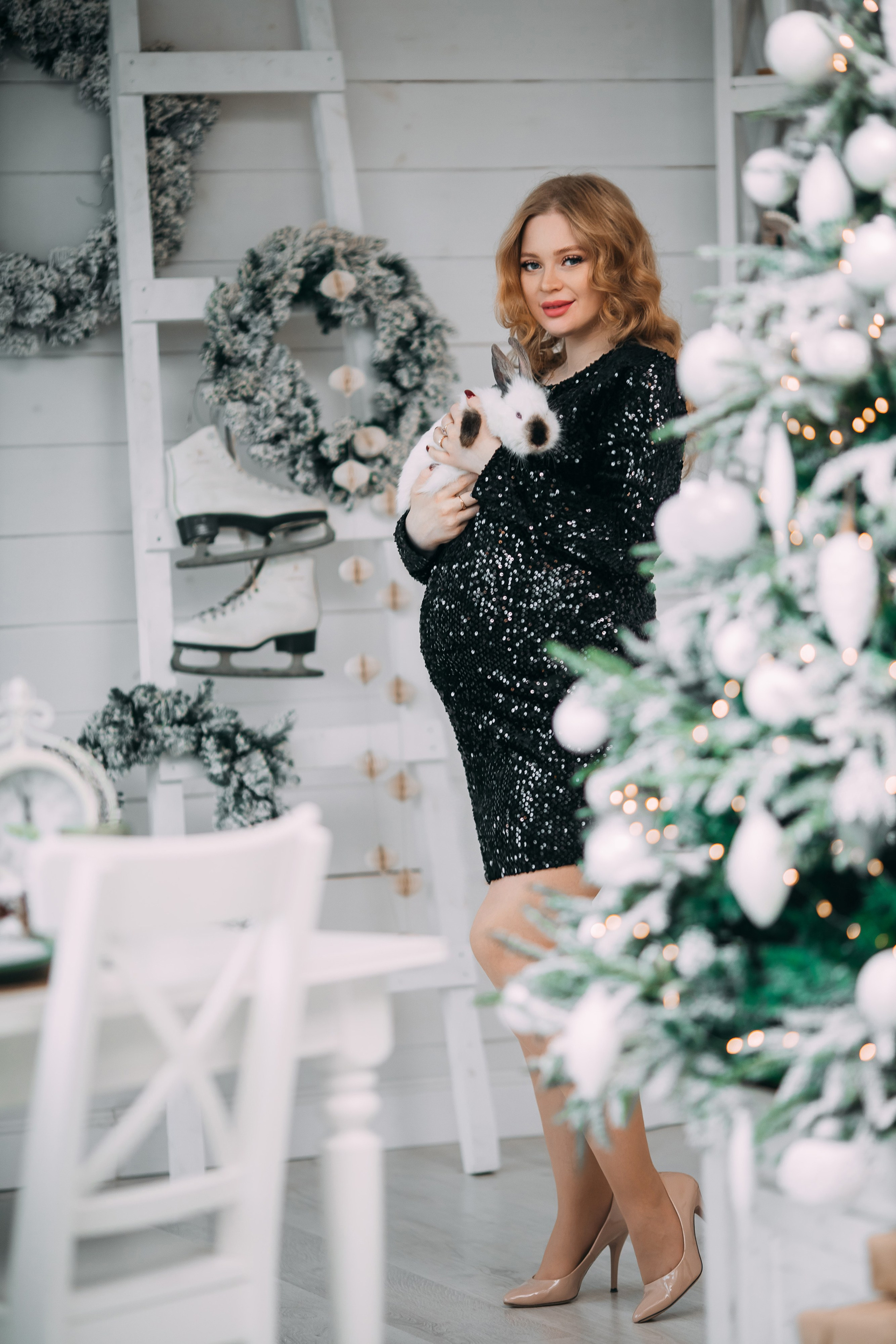 Беременность НГ 2023. Семейный и детский фотограф в Пскове и Санкт-Петербурге Яна Калинина