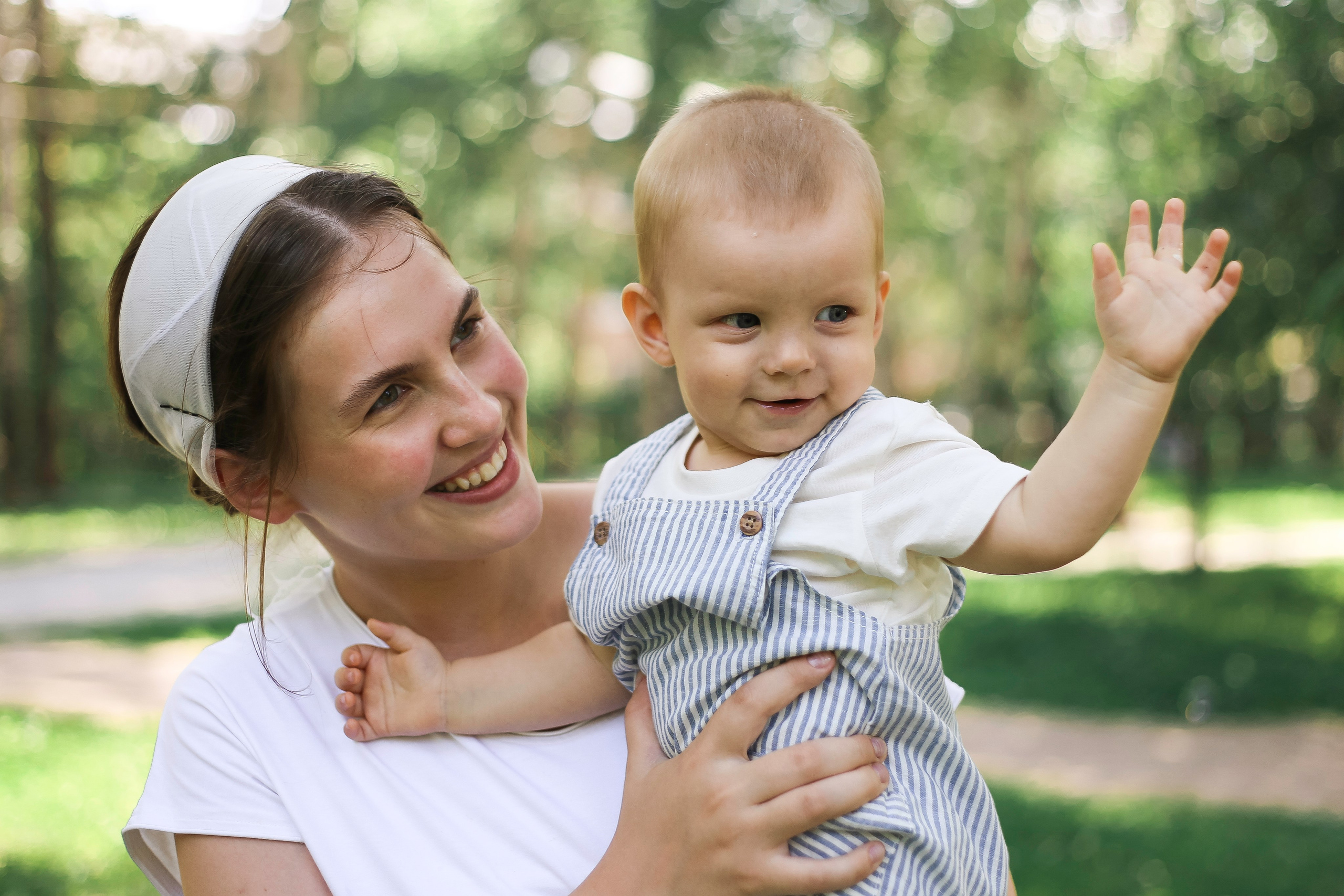 Годик с ромашками. Семейный и детский фотограф в Перми Ольга Кошелева
