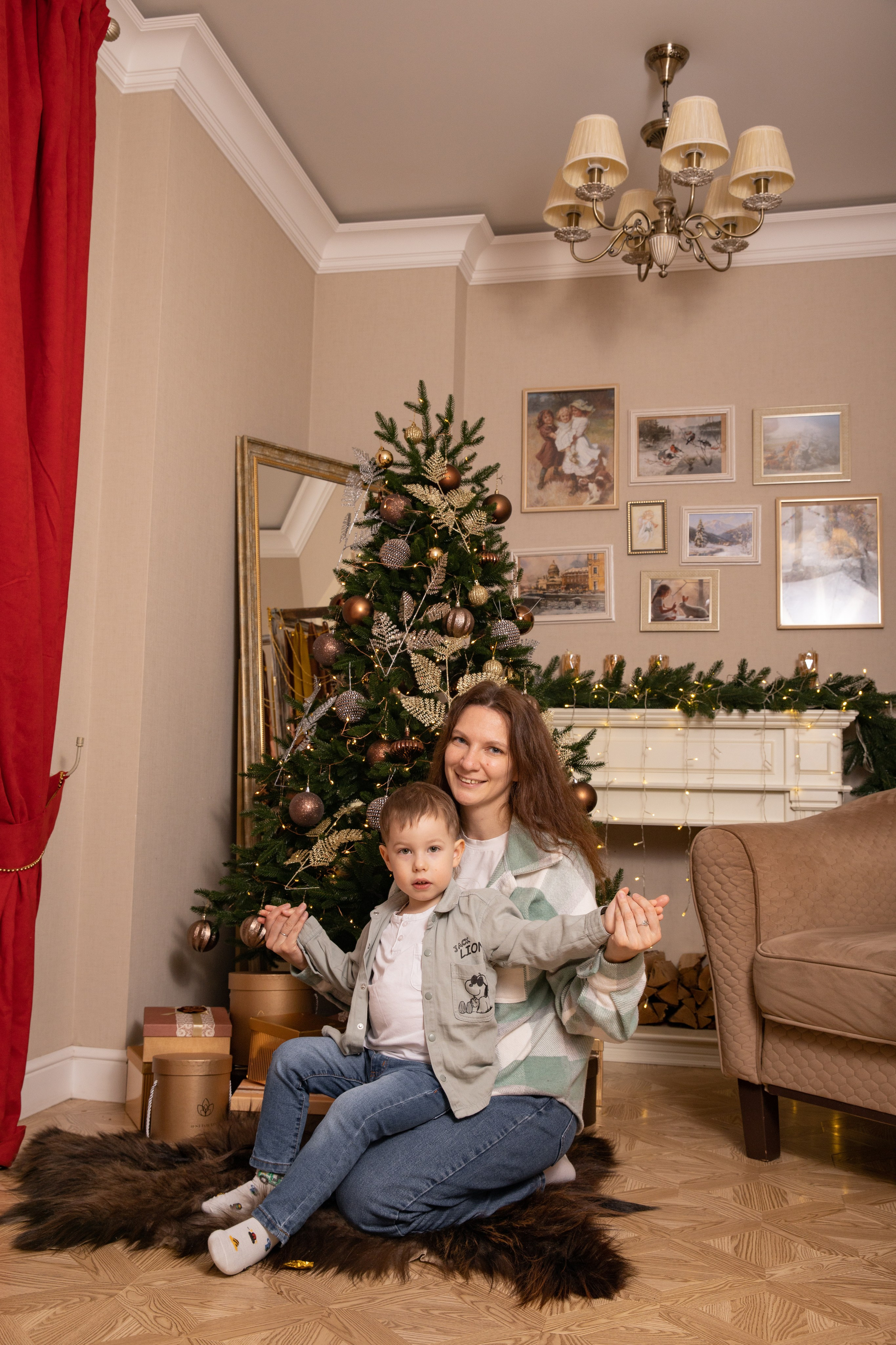 Первые новогодние для Натали. Фотограф в Железнодорожном и Балашихе