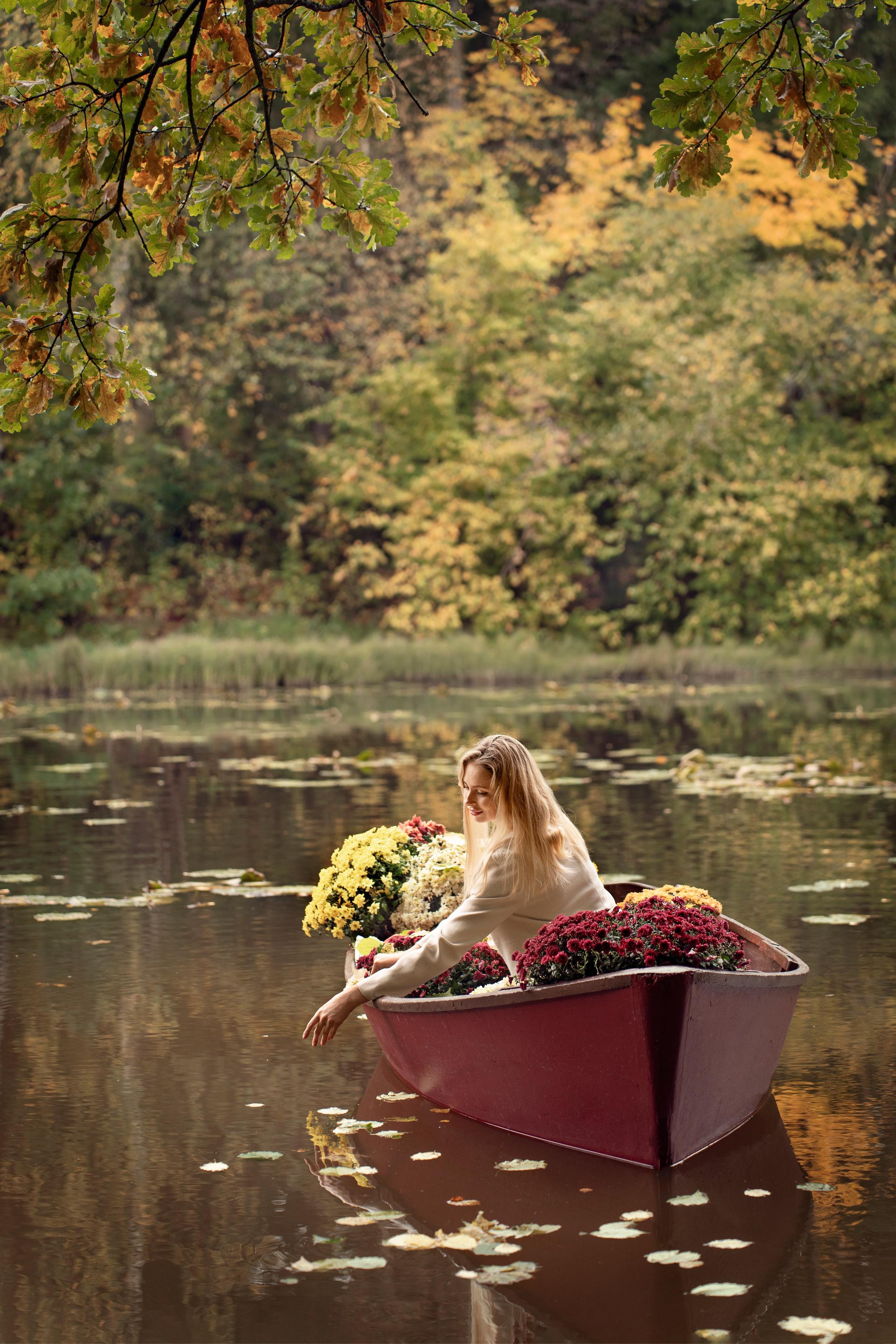 Осенняя съемка мамы с малышкой в Сабурово. Фотограф Ольга Чувалдина Москва