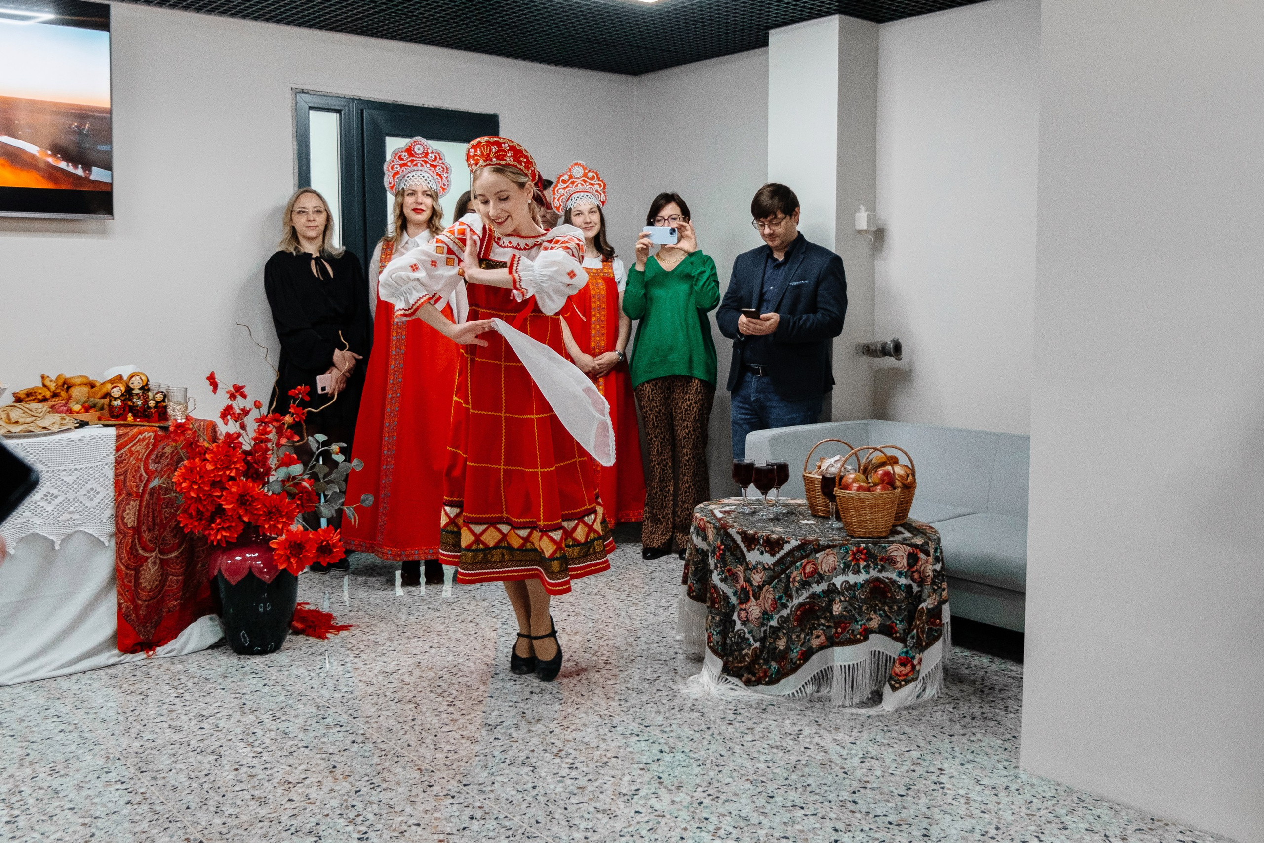 Делегация Китая в Ивановской текстильной компании