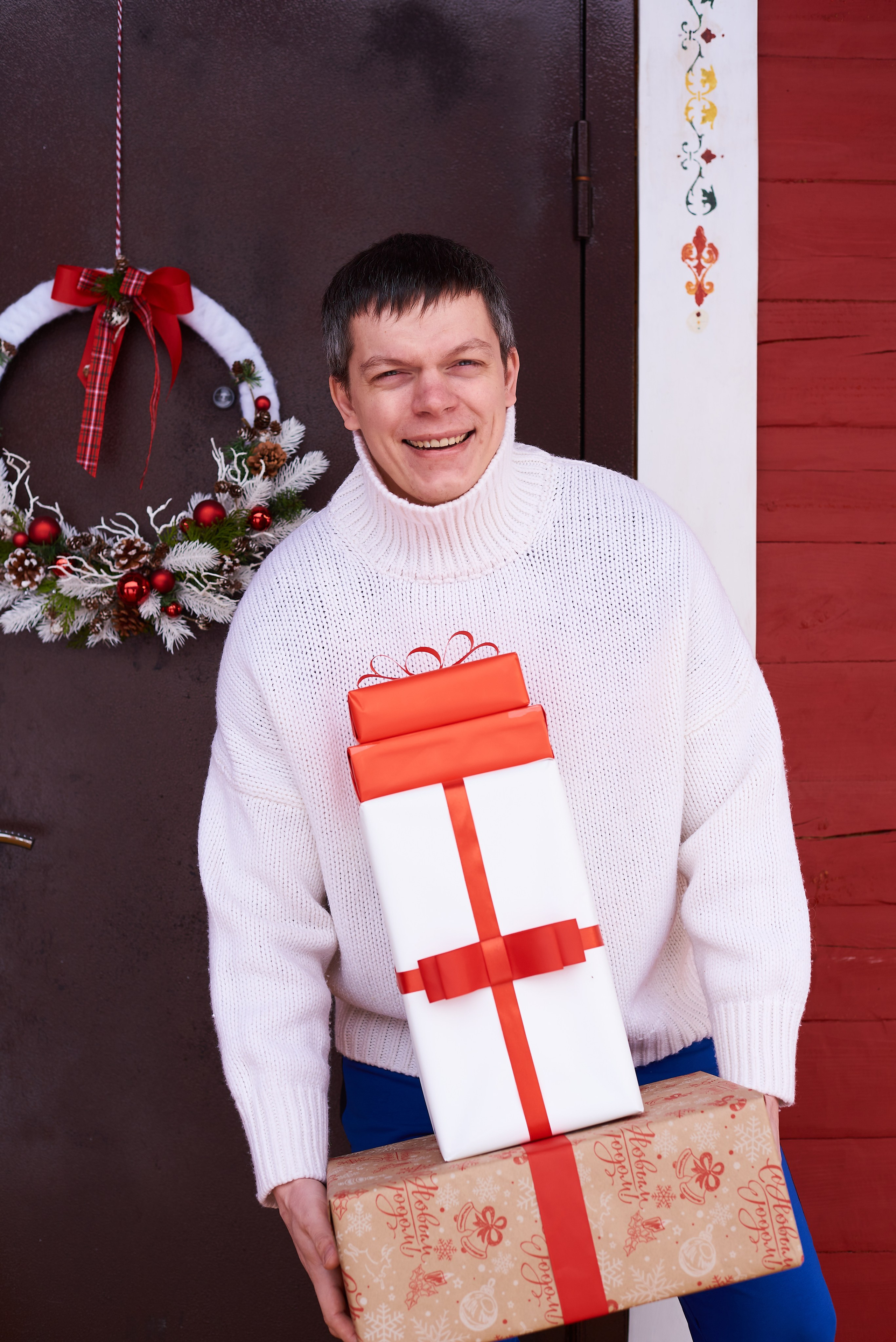 Тёплая зима. Семейный фотограф в Барнаул/Горный Алтай, Аренда дома в горах