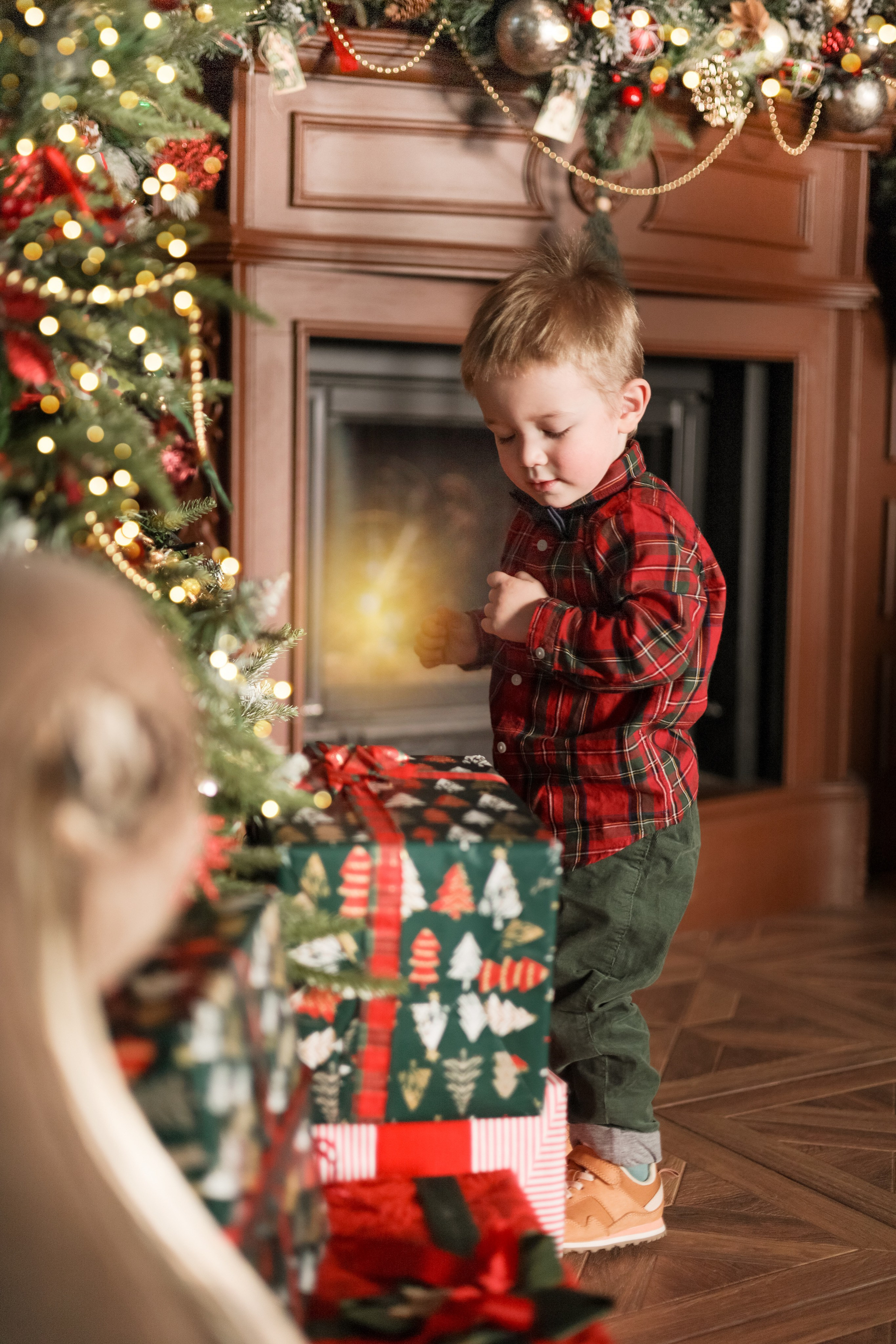 Новогодние съемки. Детский фотограф из Санкт-Петербурга Кристина Розанова