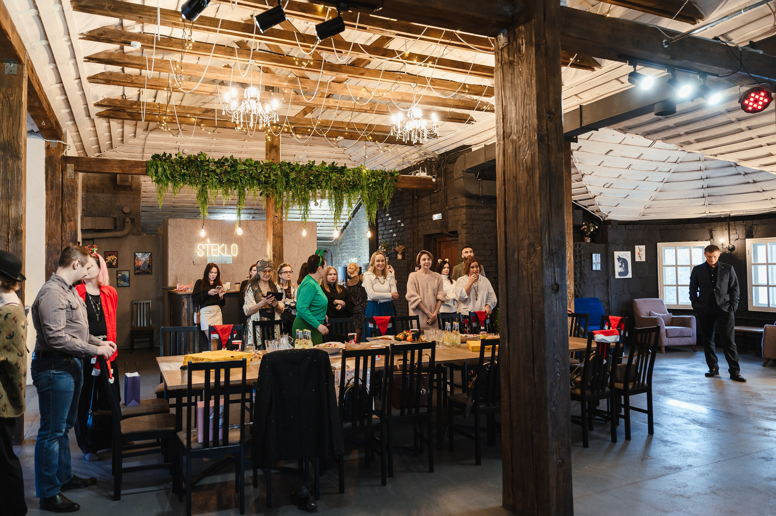 Новый год в клубе «Читалка». Свадебный и просто хороший фотограф в Челябинске