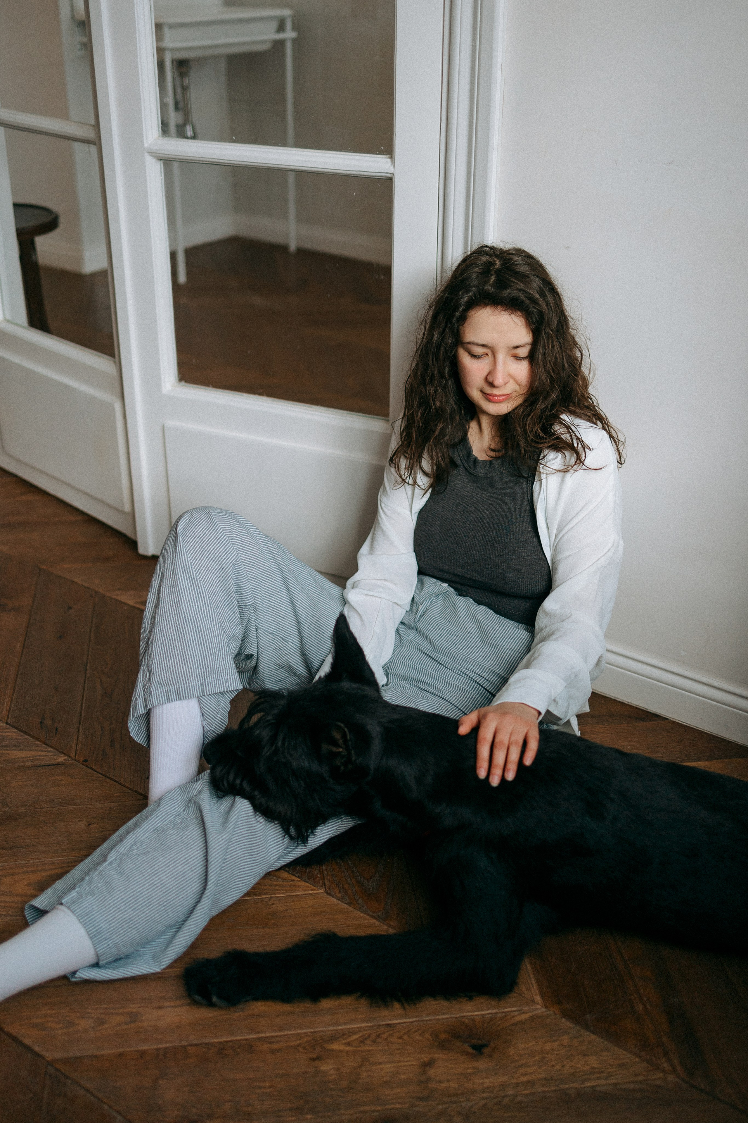 Умбра и Даша. Фотограф анималист Анастасия Пикей