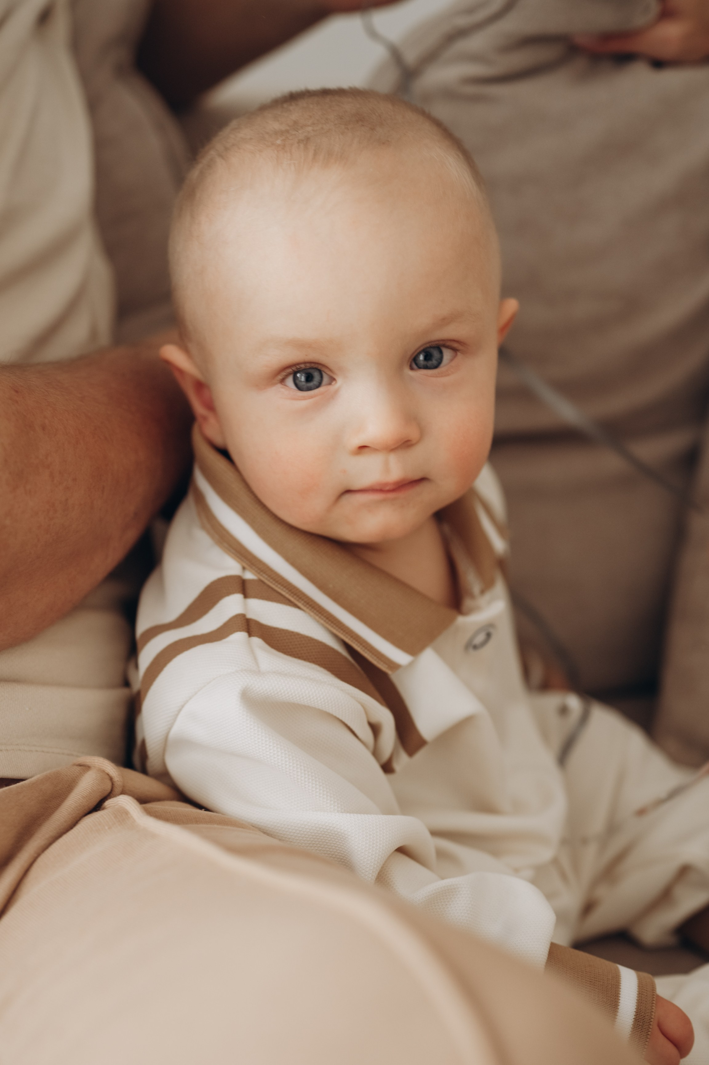 Саша, Лиза, Мирон на годик. Фотограф Горбенко Анна