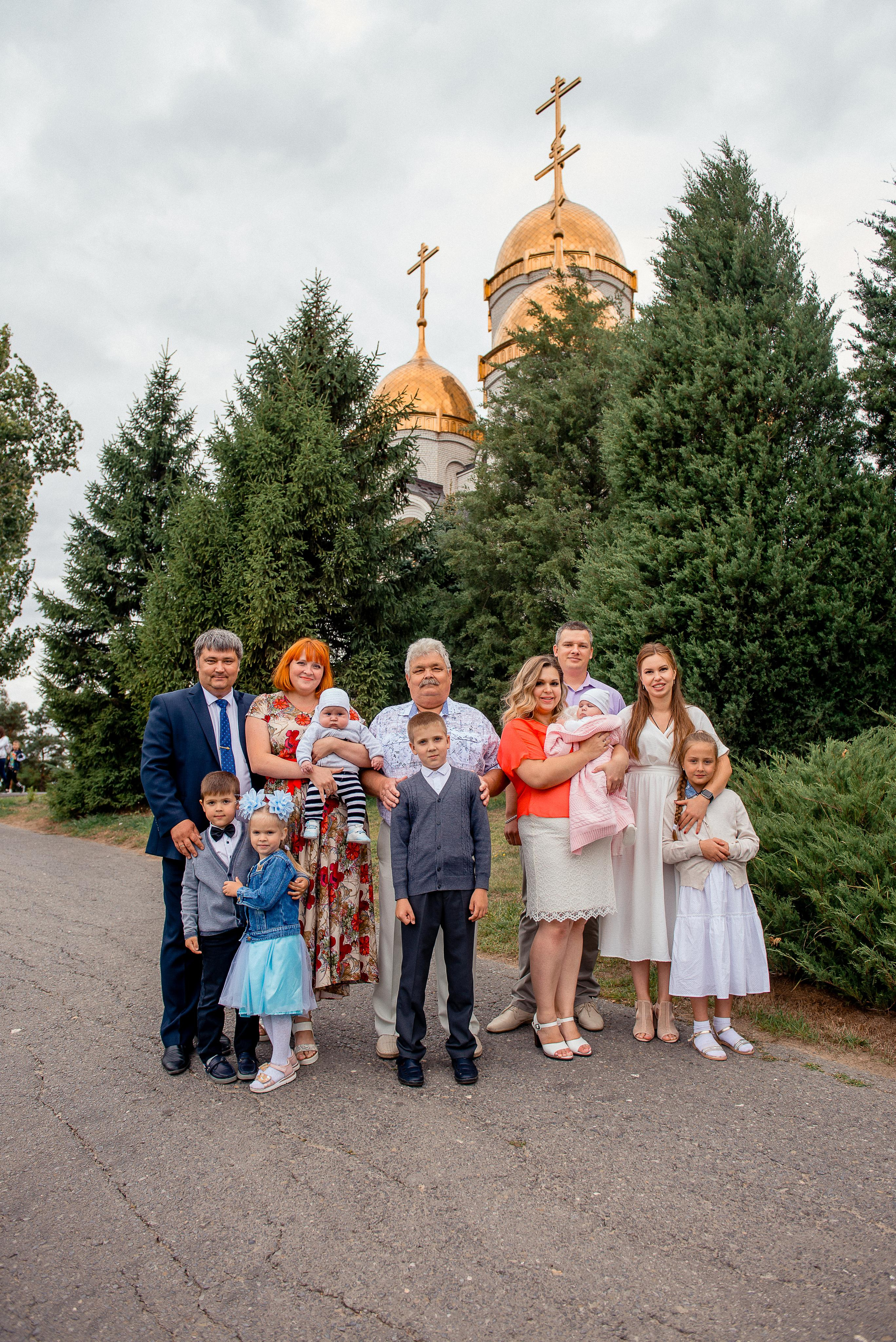 Крещение. Свадебный и семейный фотограф в Волгограде Семисотнова Камилла