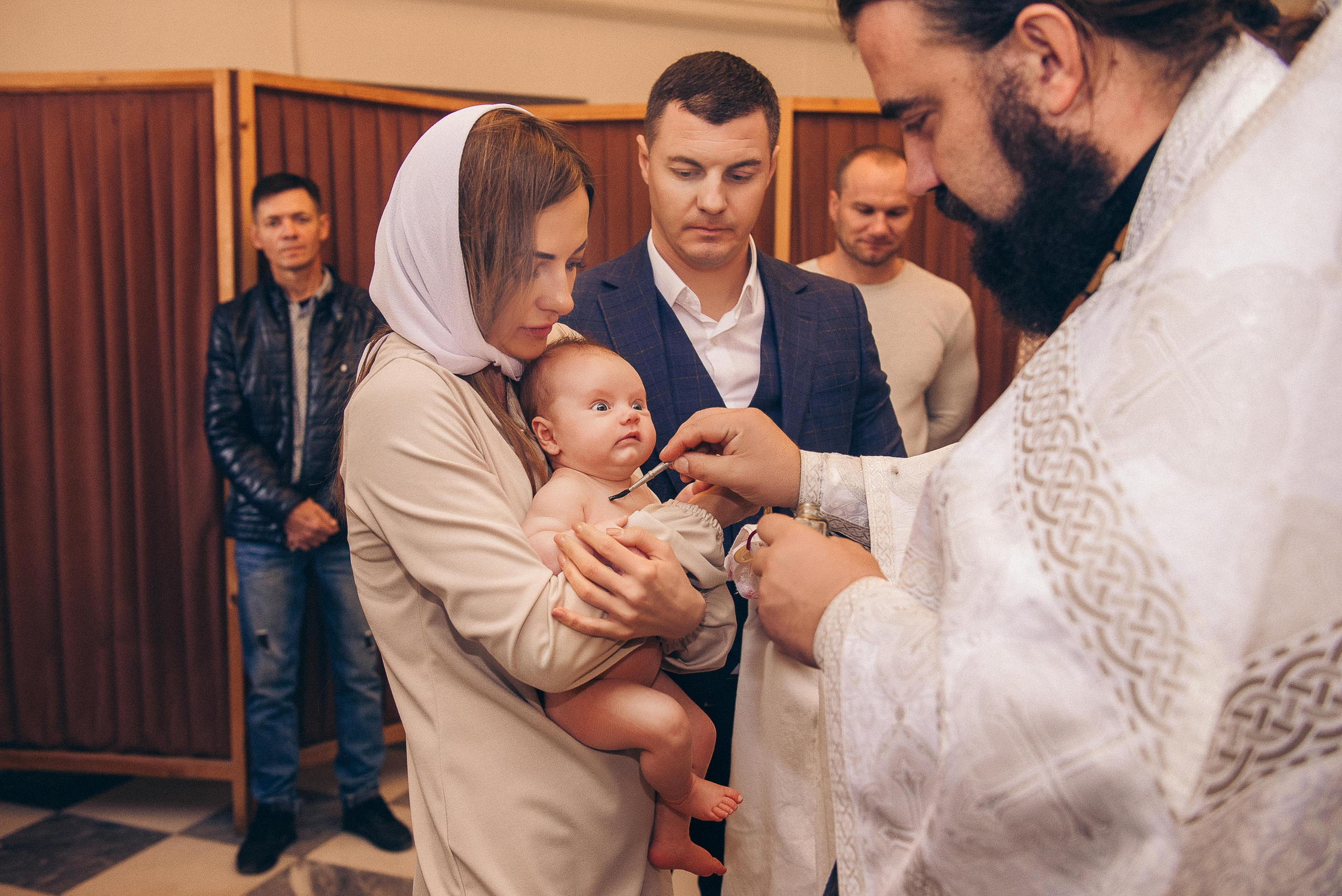 Крещение. Свадебный и семейный фотограф в Волгограде Семисотнова Камилла