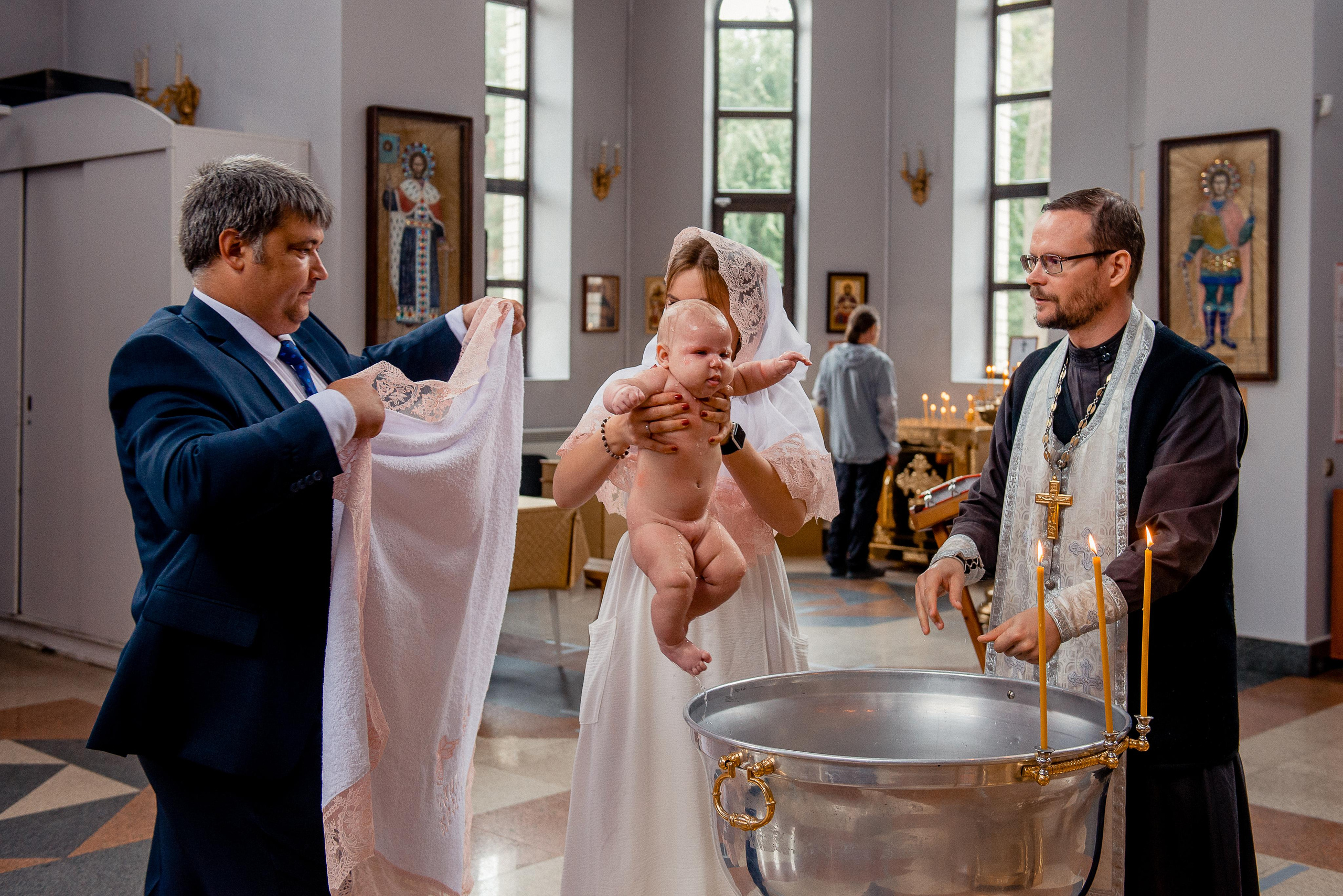 Крещение. Свадебный и семейный фотограф в Волгограде Семисотнова Камилла