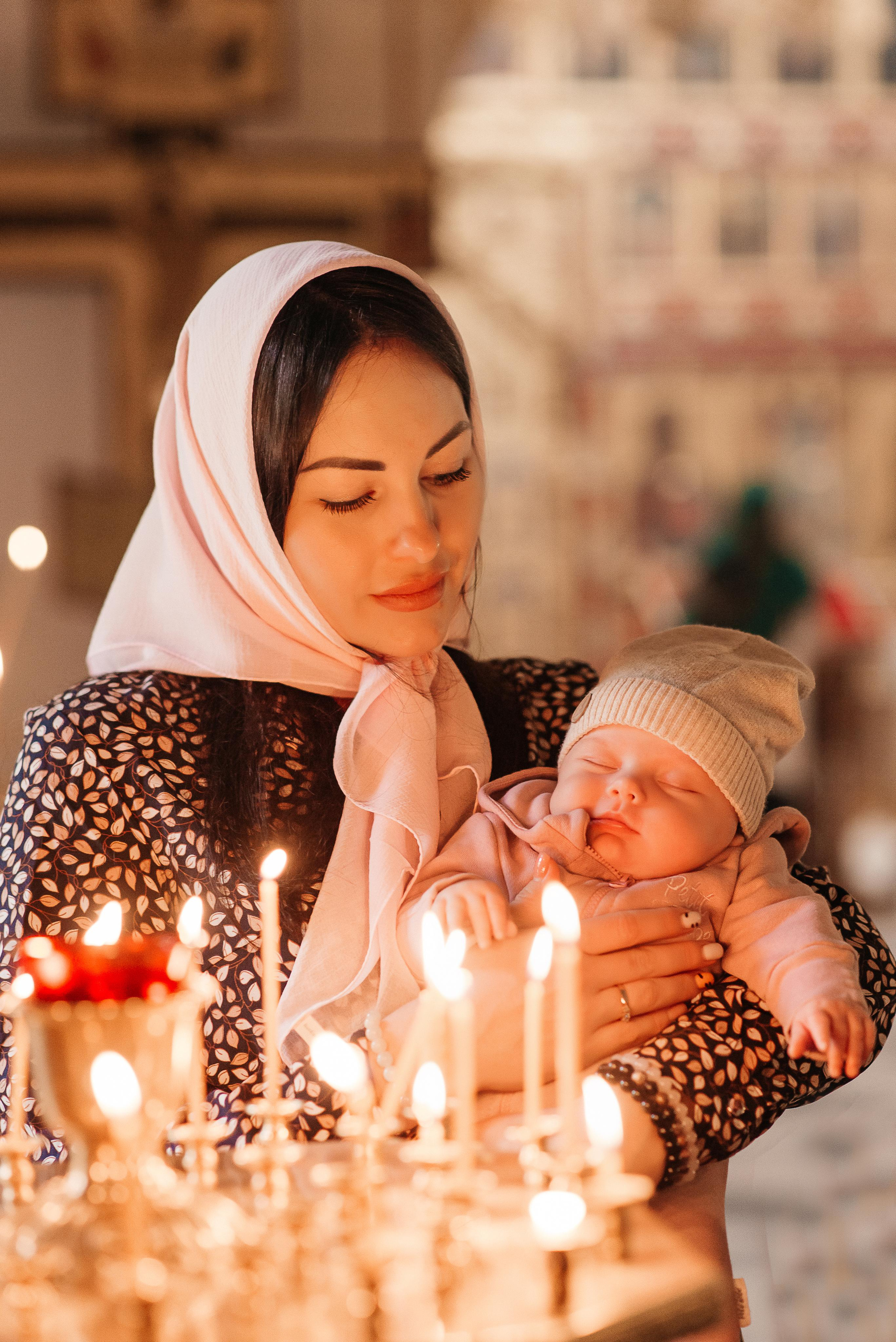 Крещение. Свадебный и семейный фотограф в Волгограде Семисотнова Камилла