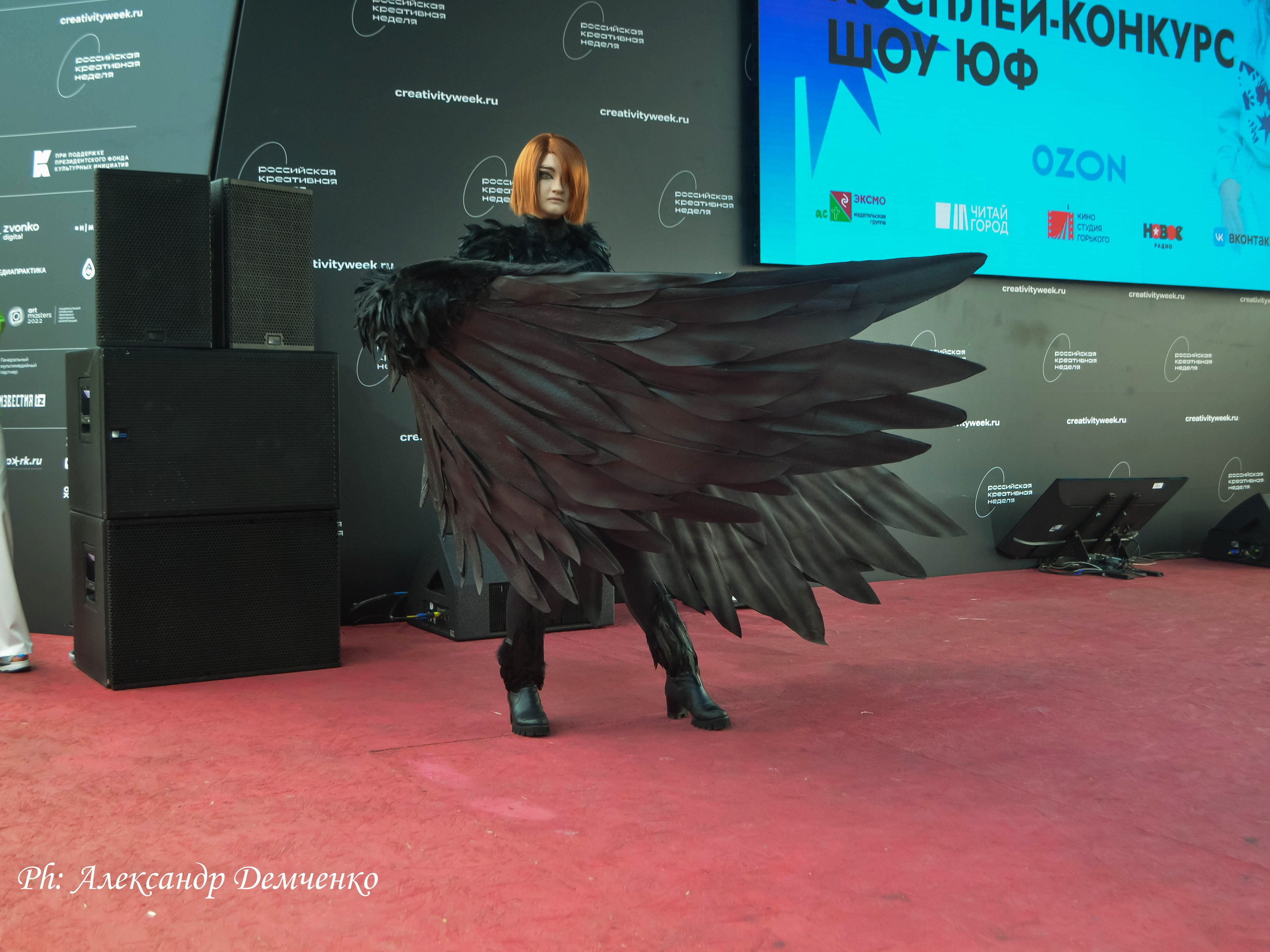 Фотосессия сцены в Москве на разных репортажных мероприятий