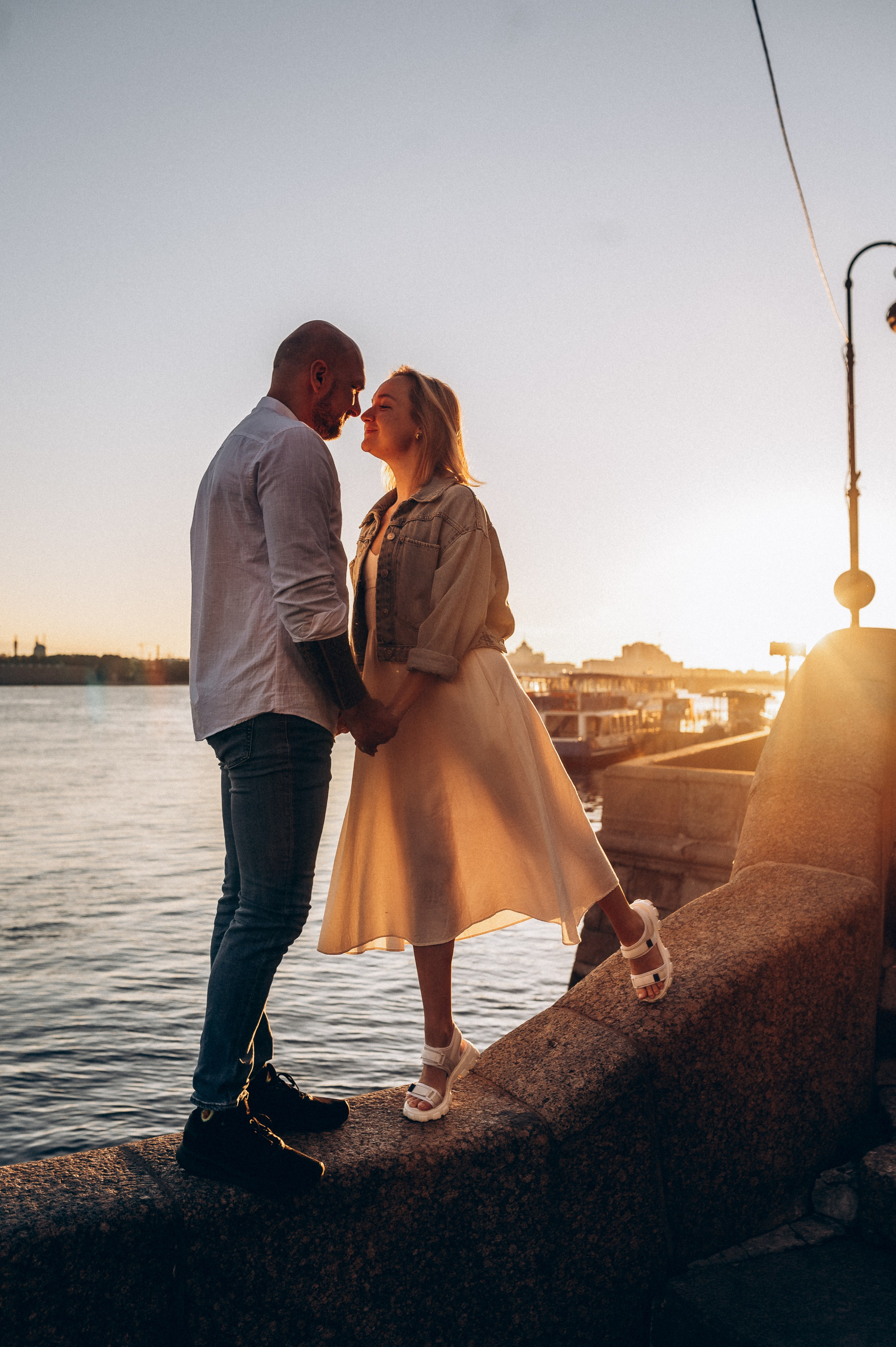 Лав стори Питер на рассвете. Фотограф ПИТЕР СПБ Надежда Баранова