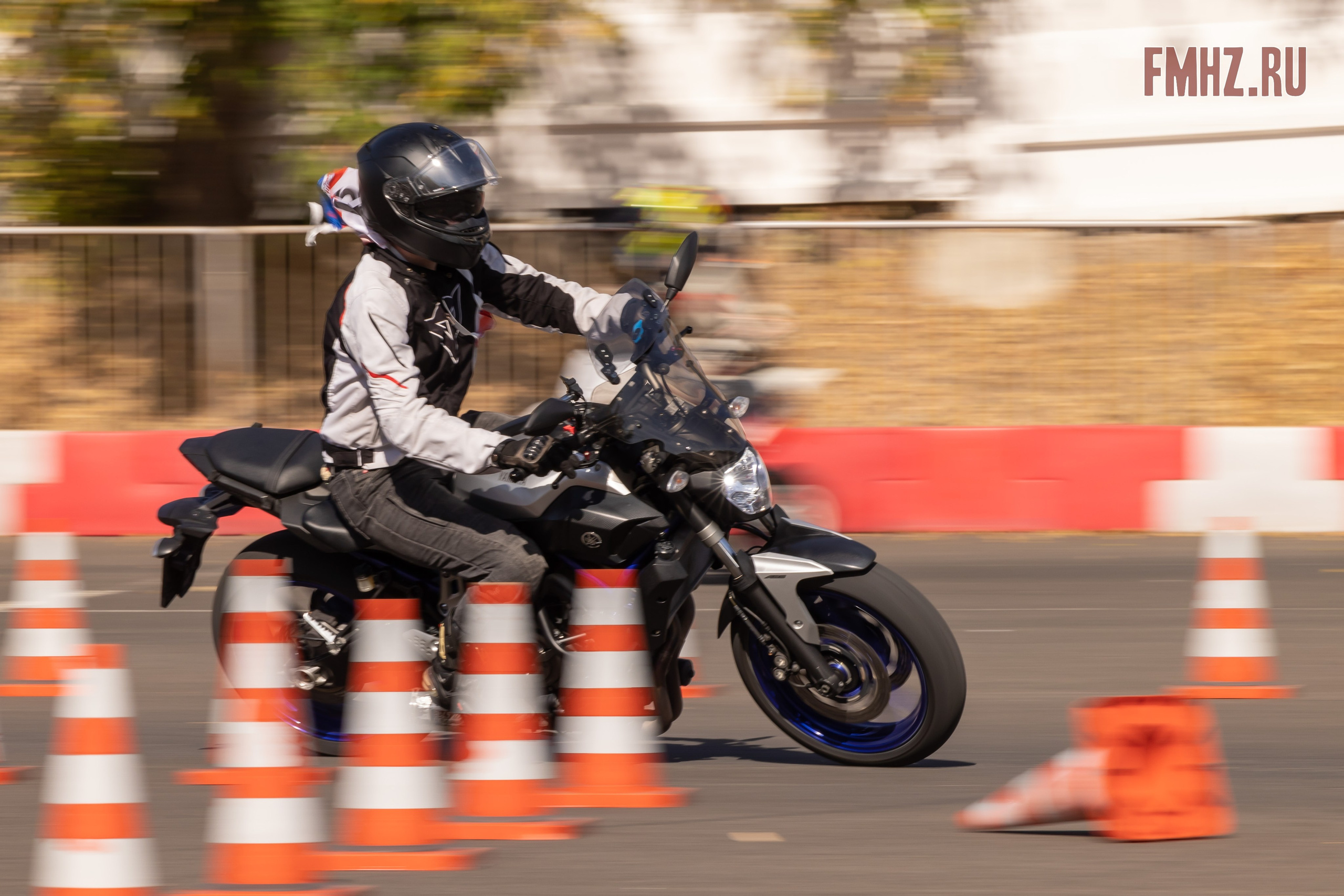 Соревнования по мотоджимхане на площадке Мосгортранс 15.09.2024. Фотограф Владимир Охрименко