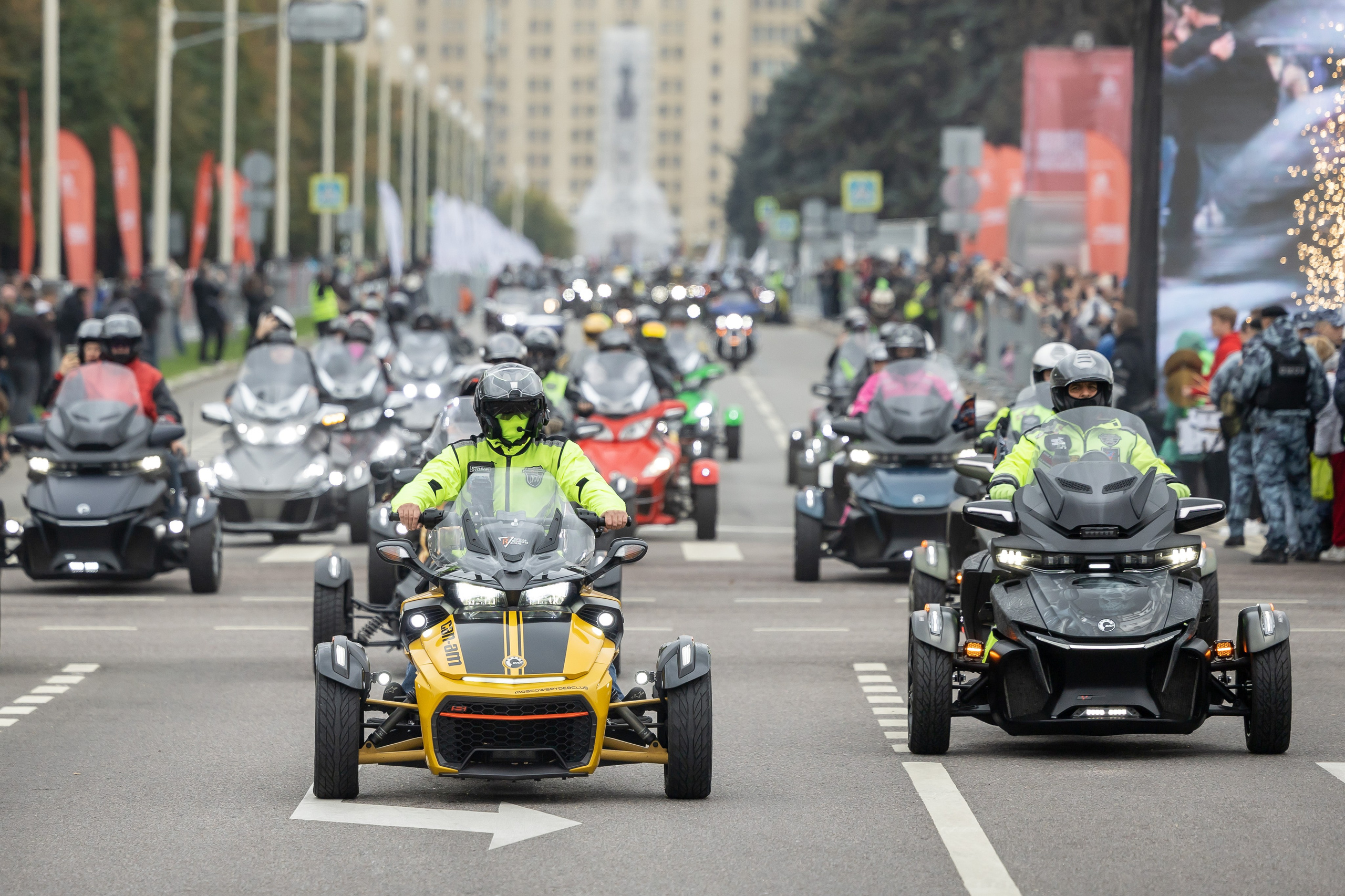 13-й Московский Мотофестиваль. Фотограф Владимир Охрименко