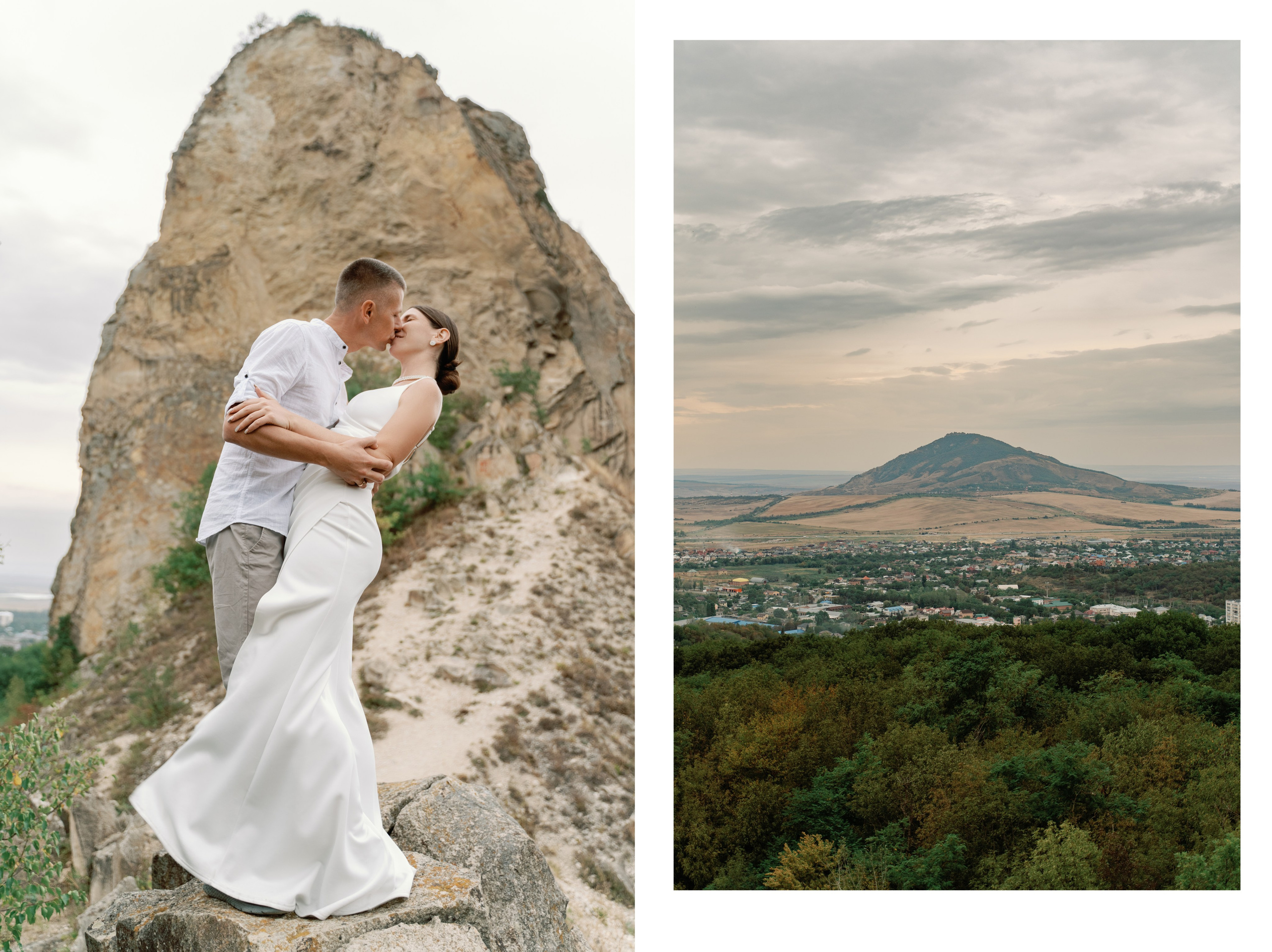 Свадебная фотосессия в городе Железноводске
