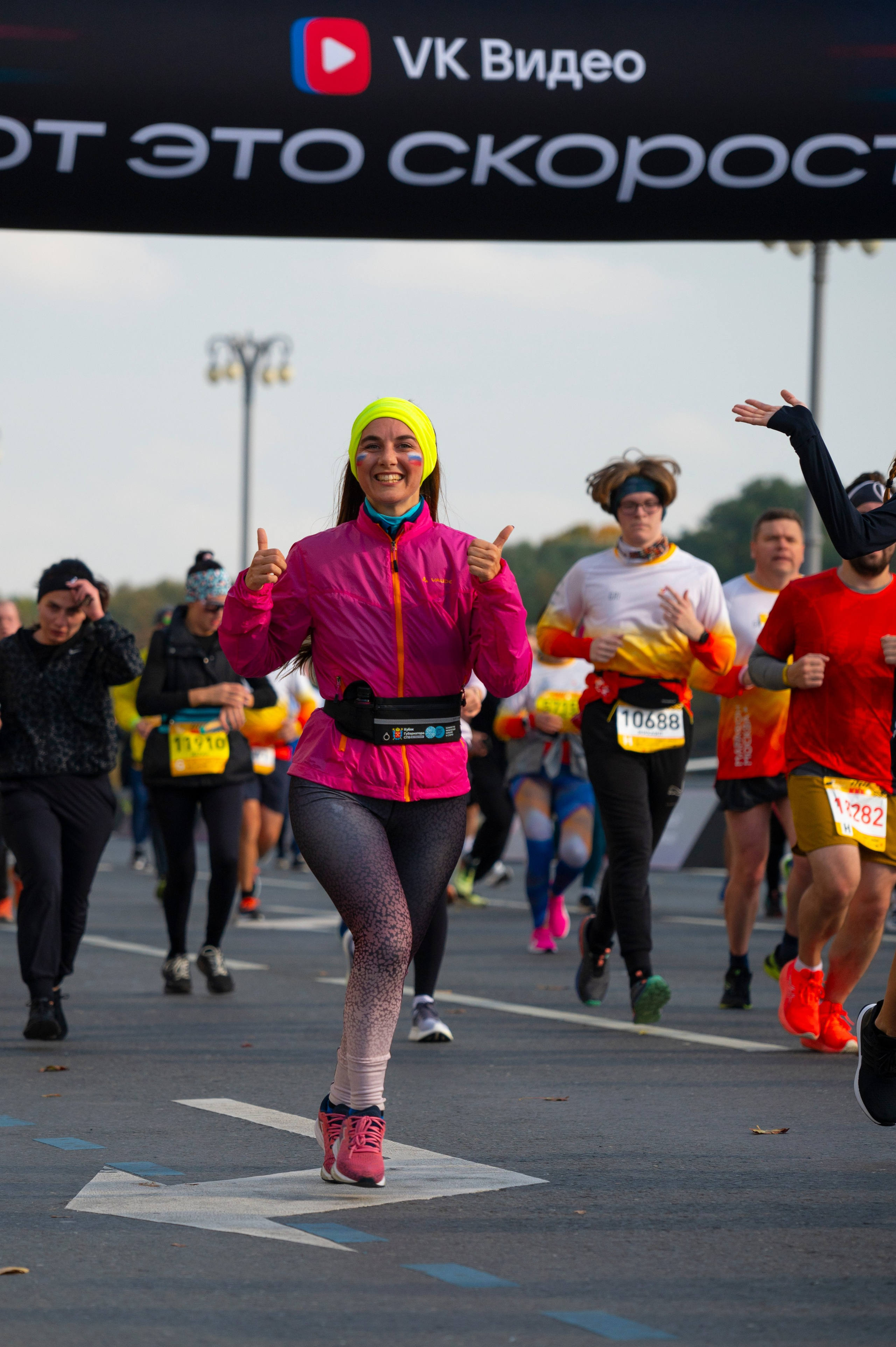 Спортивные мероприятия: Московский марафон 2024. Фотограф Михаил Волков