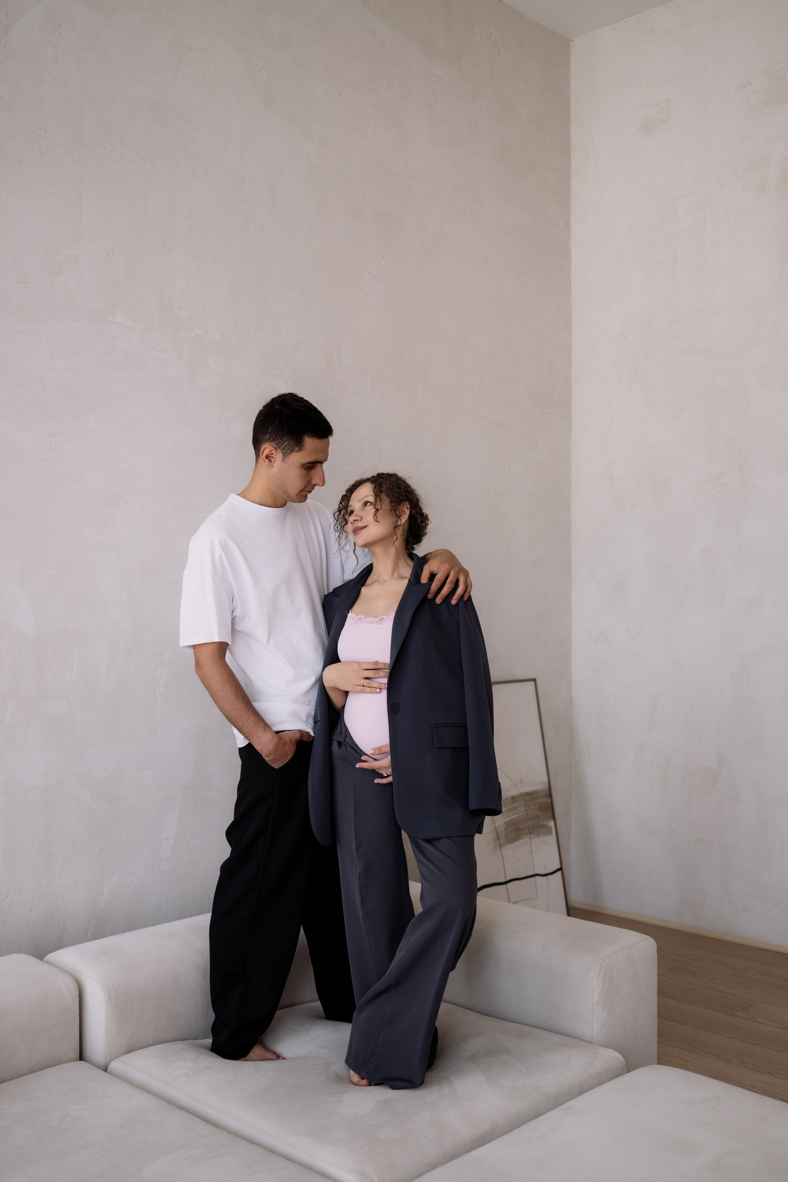 Беременность и минимализм. Фотограф в Москве Алёна Степутенко