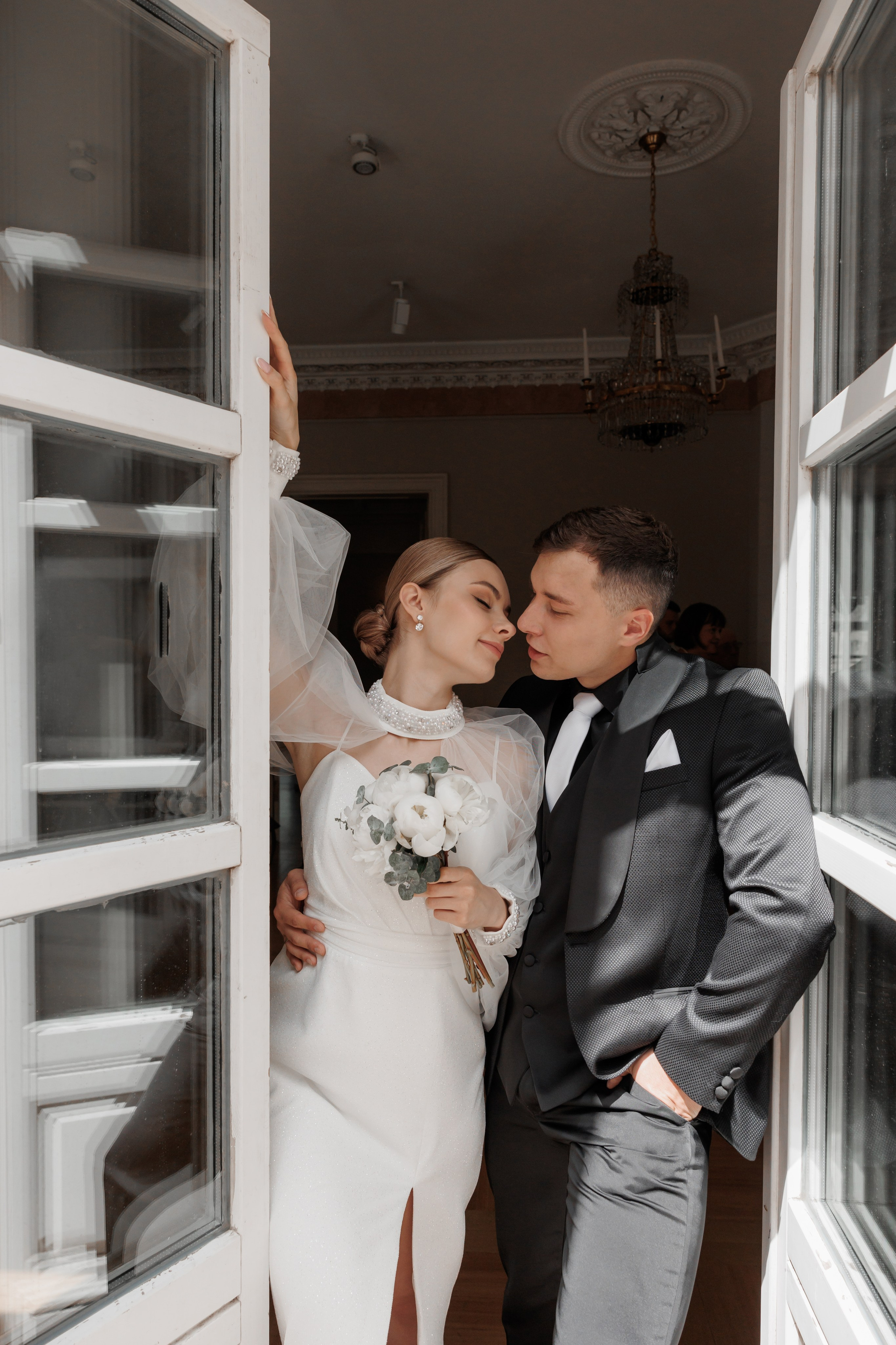 Анна и Сергей, Особняк Муравьевых-Апостолов, прогулка по ВДНХ, ресторан «Домик в саду». Свадебный и репортажный фотограф (Москва, Королев и другие)