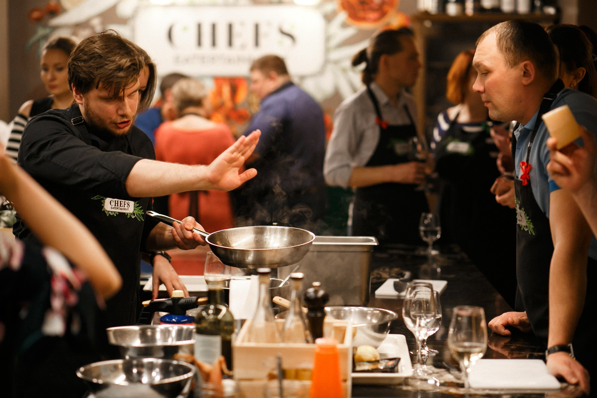 «CHEFS EATERTAINMENT». Рабочая сторона — бизнес портрет и репортаж в Санкт-Петербурге