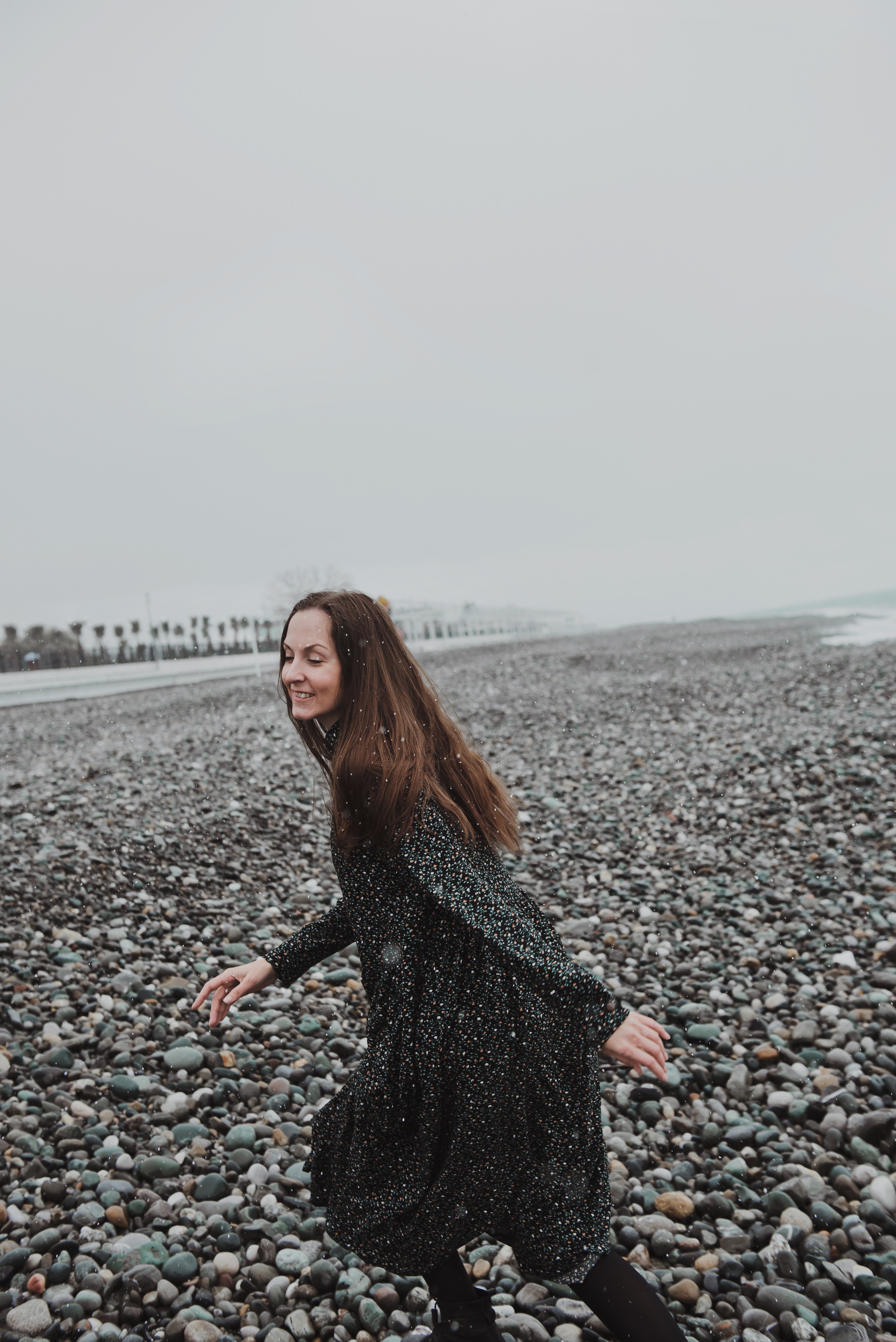 Лена и море. Сочи. Март. Свадебный и семейный фотограф в Воронеже Алёна Пшеничная