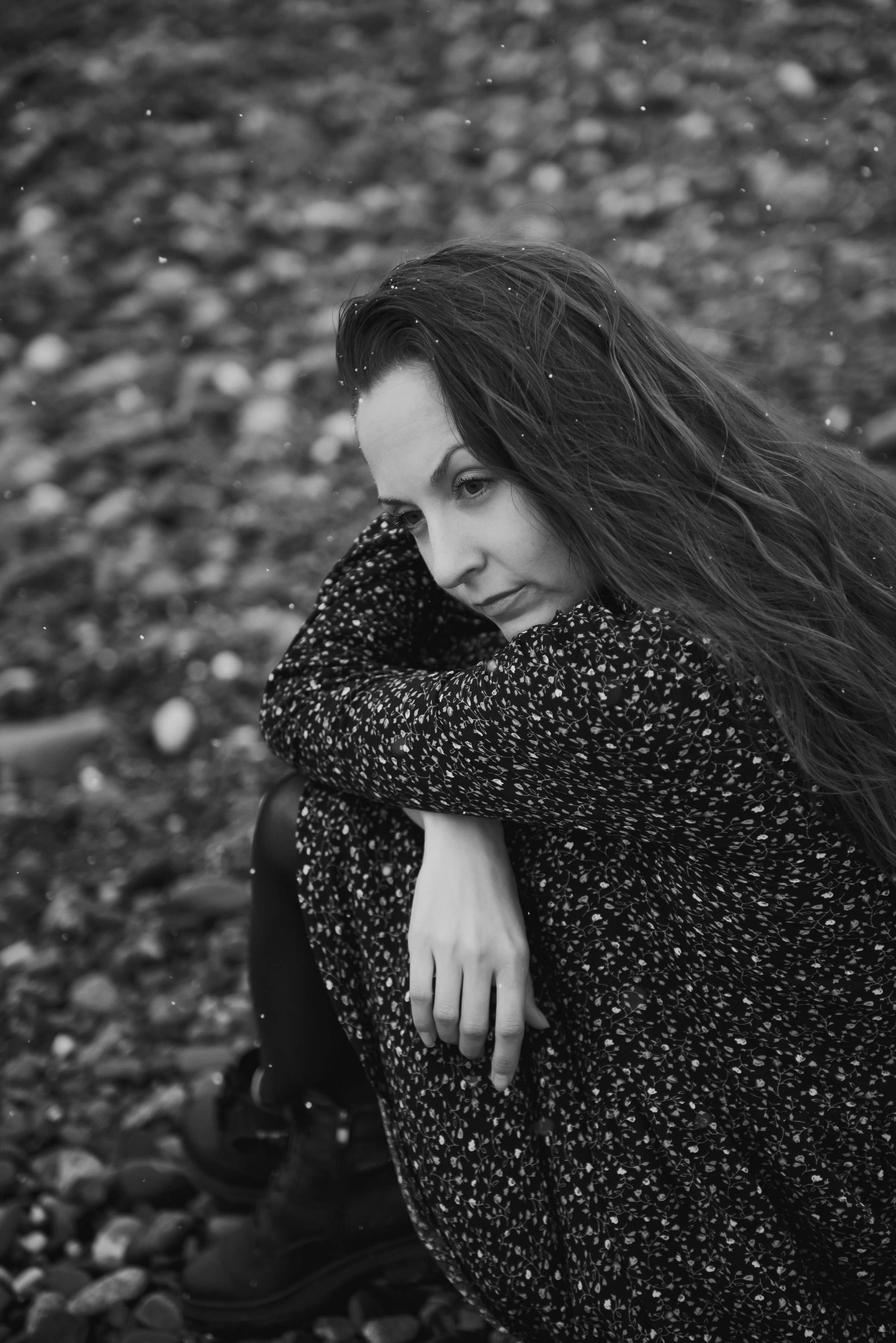 Лена и море. Сочи. Март. Свадебный и семейный фотограф в Воронеже Алёна Пшеничная