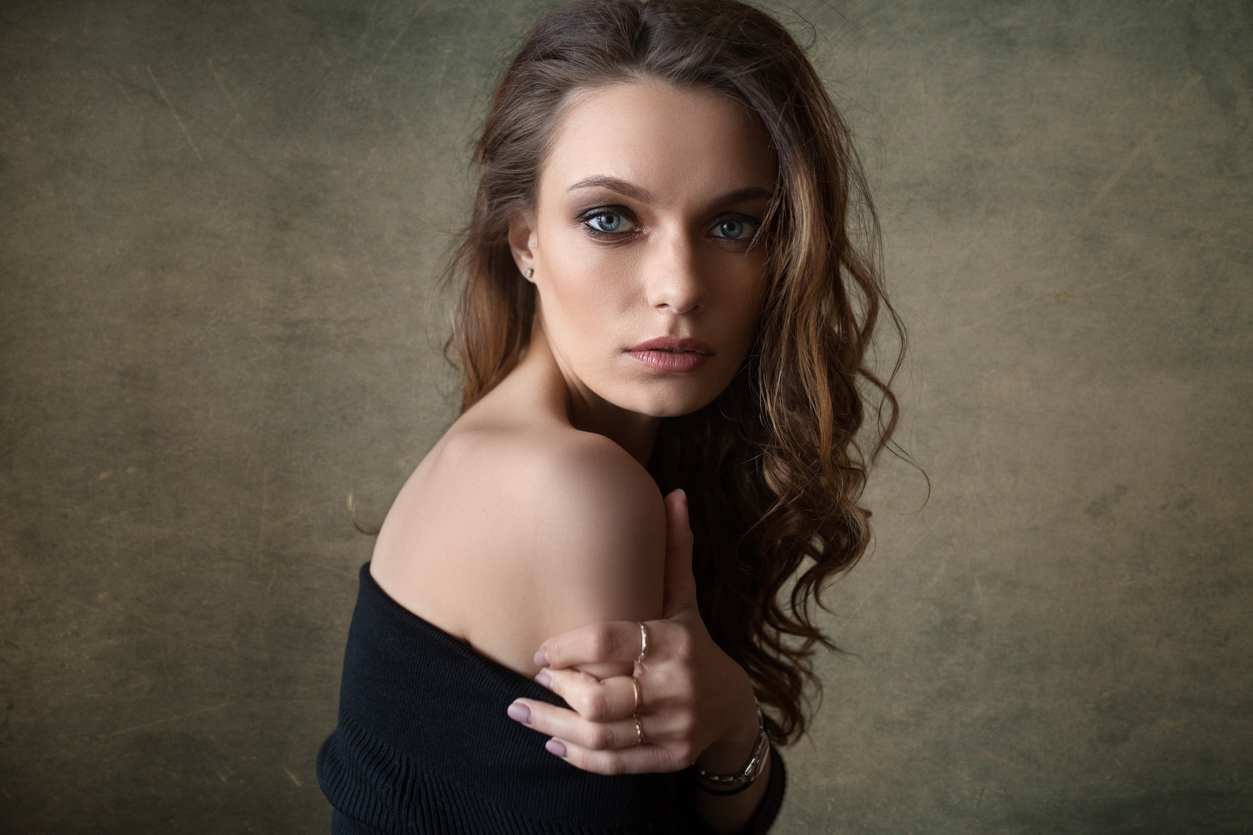 Портретный фотосет у окна с Екатериной К для «себя»