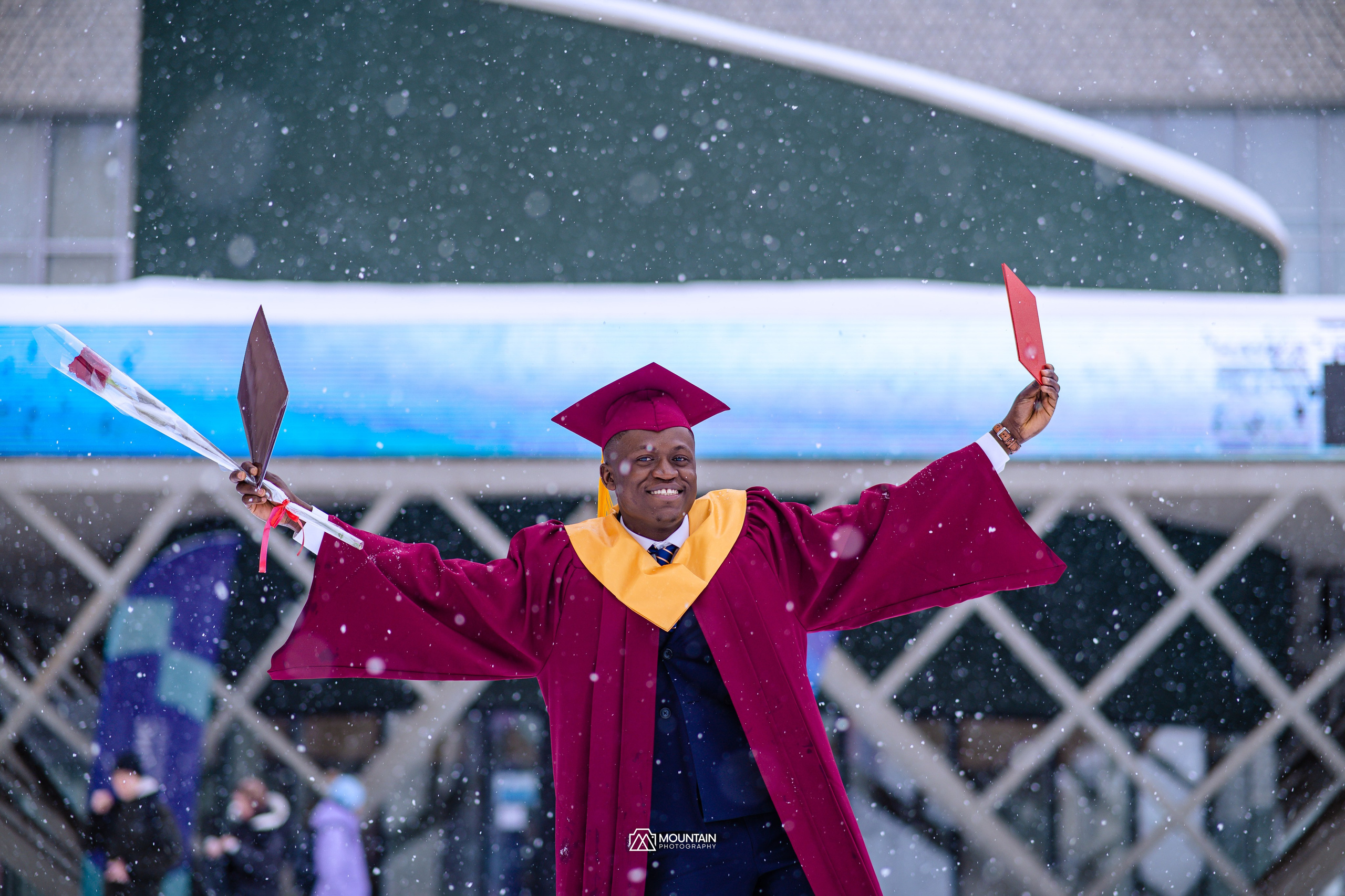 Remise des diplômes. Photographe basé à Moscou