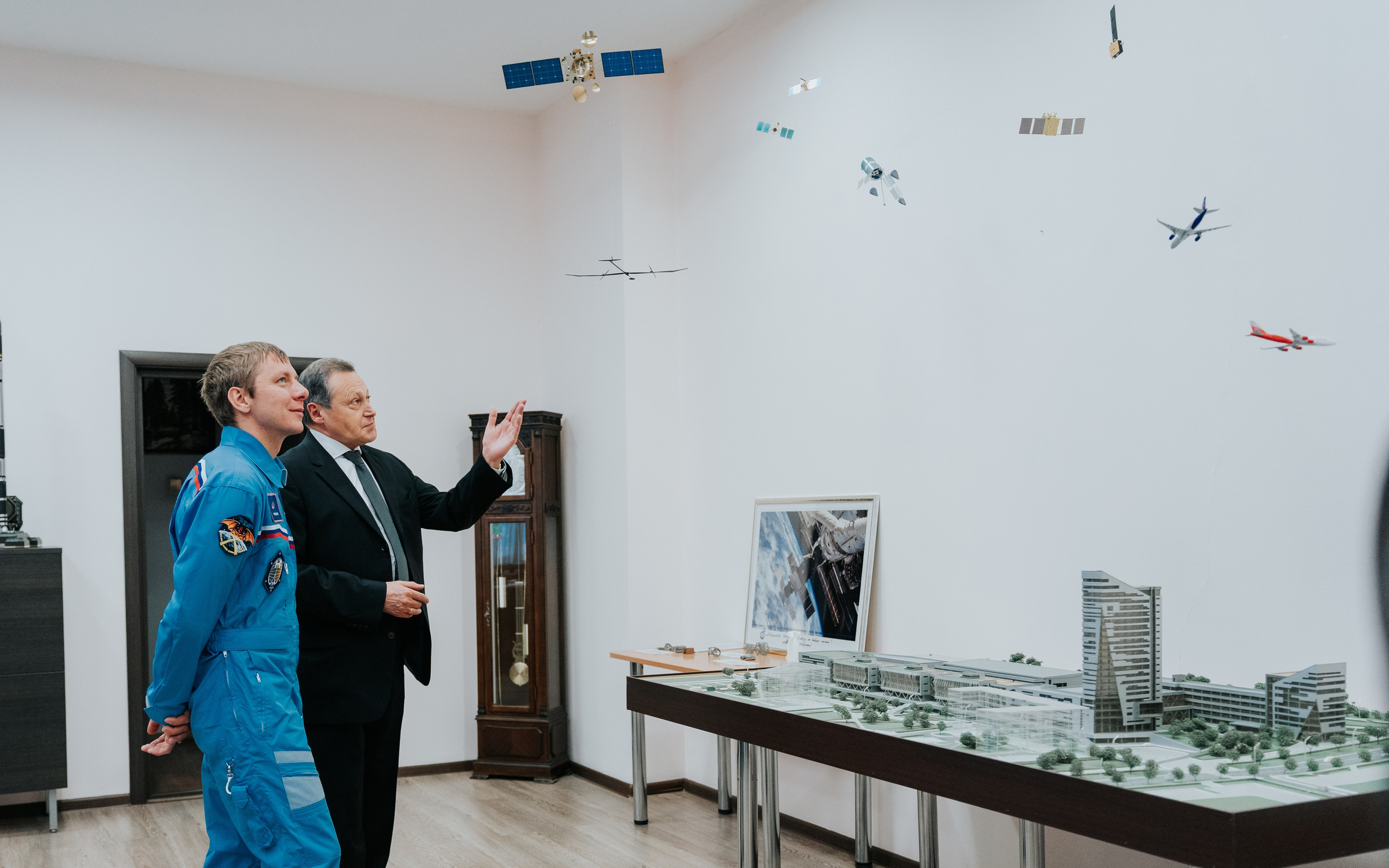 Визит космонавта Кирилла Пескова в СибГУ им. М. Ф. Решетнёва. Репортажный фотограф Красноярск