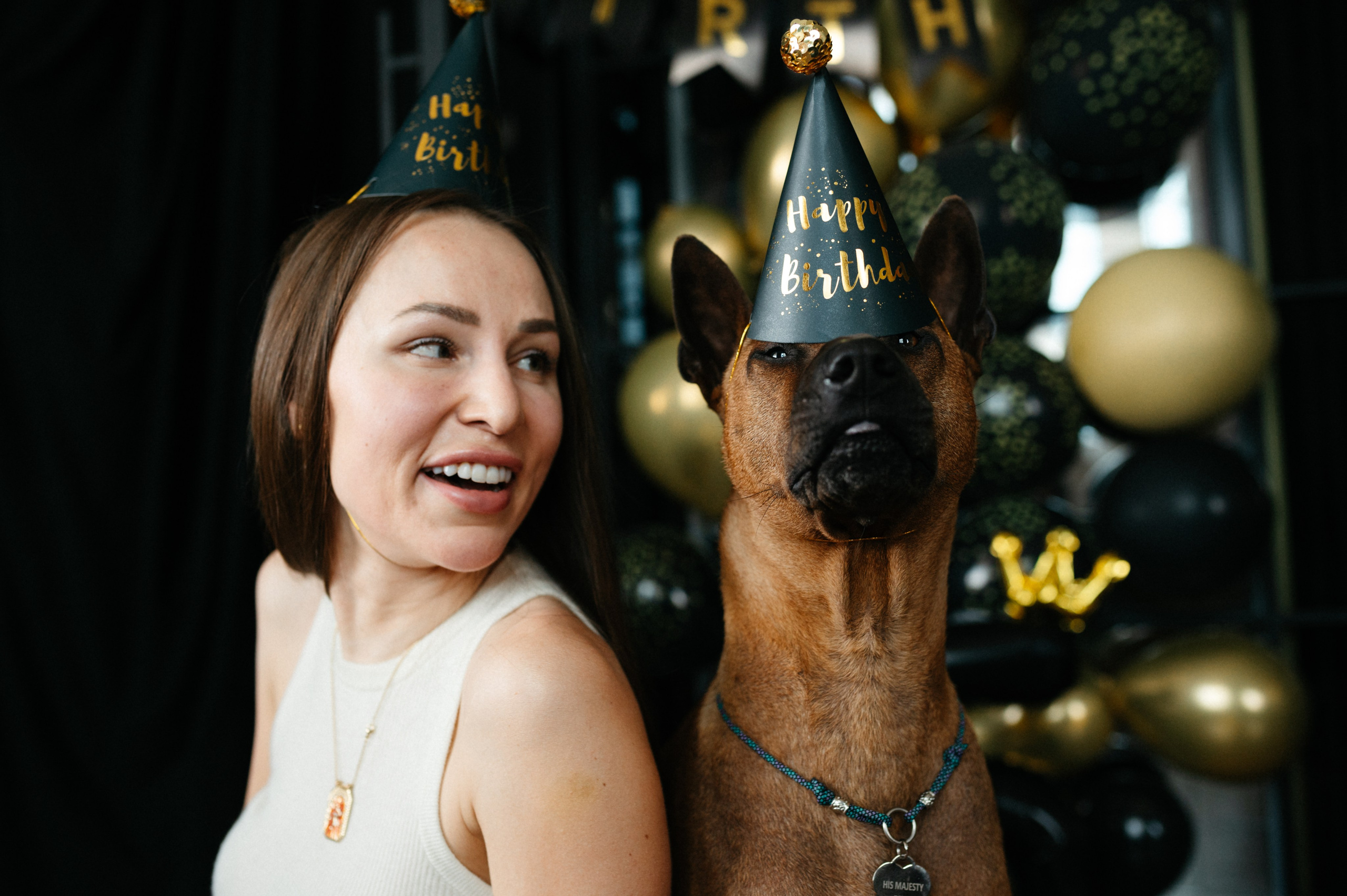 Оксана и Зевс. Фотограф анималист в Москве Ольга Агушева