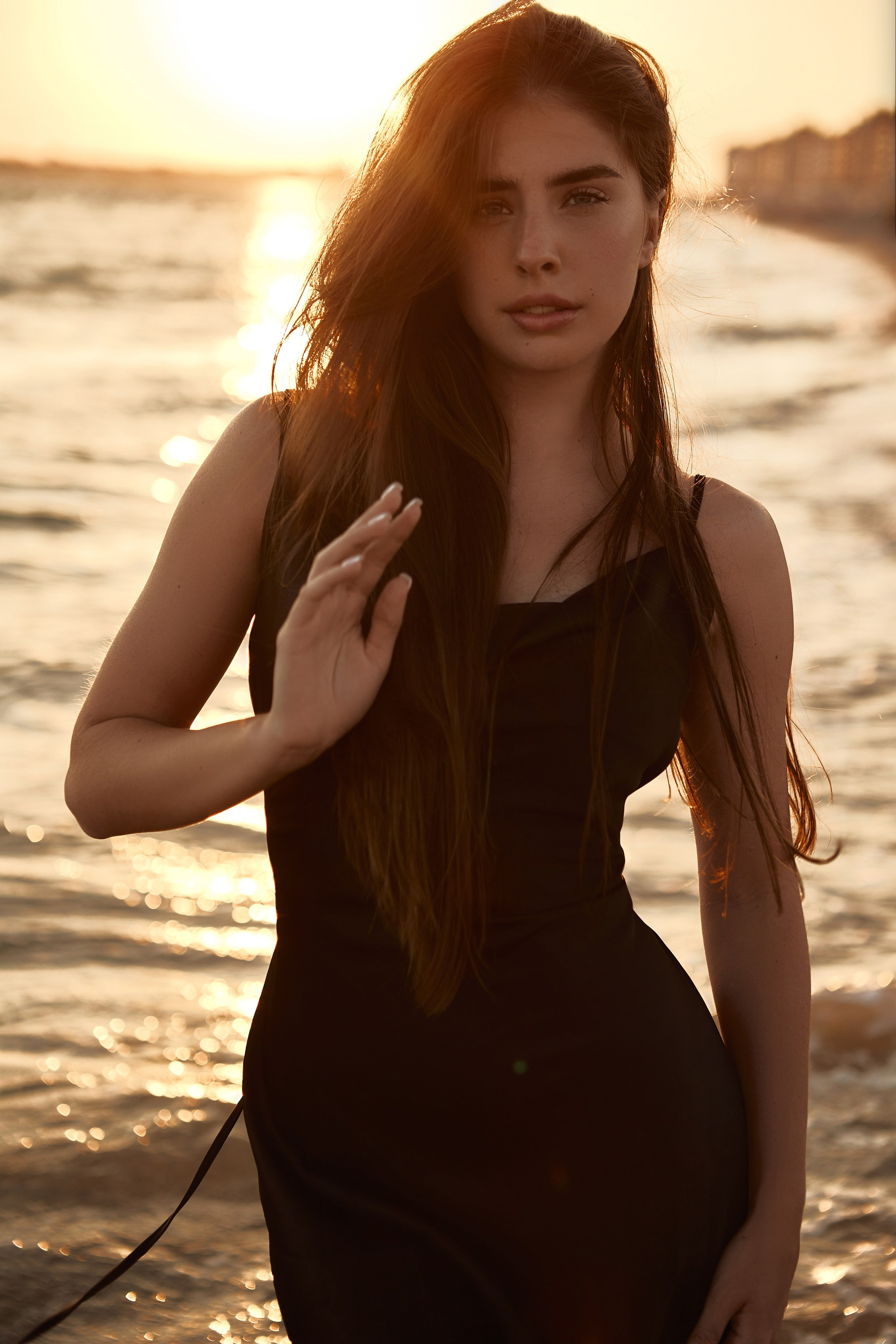 Фотосессия на закате у моря в Евпатории. Фотограф в Краснодаре и в Евпатории Дарья Белоущенко