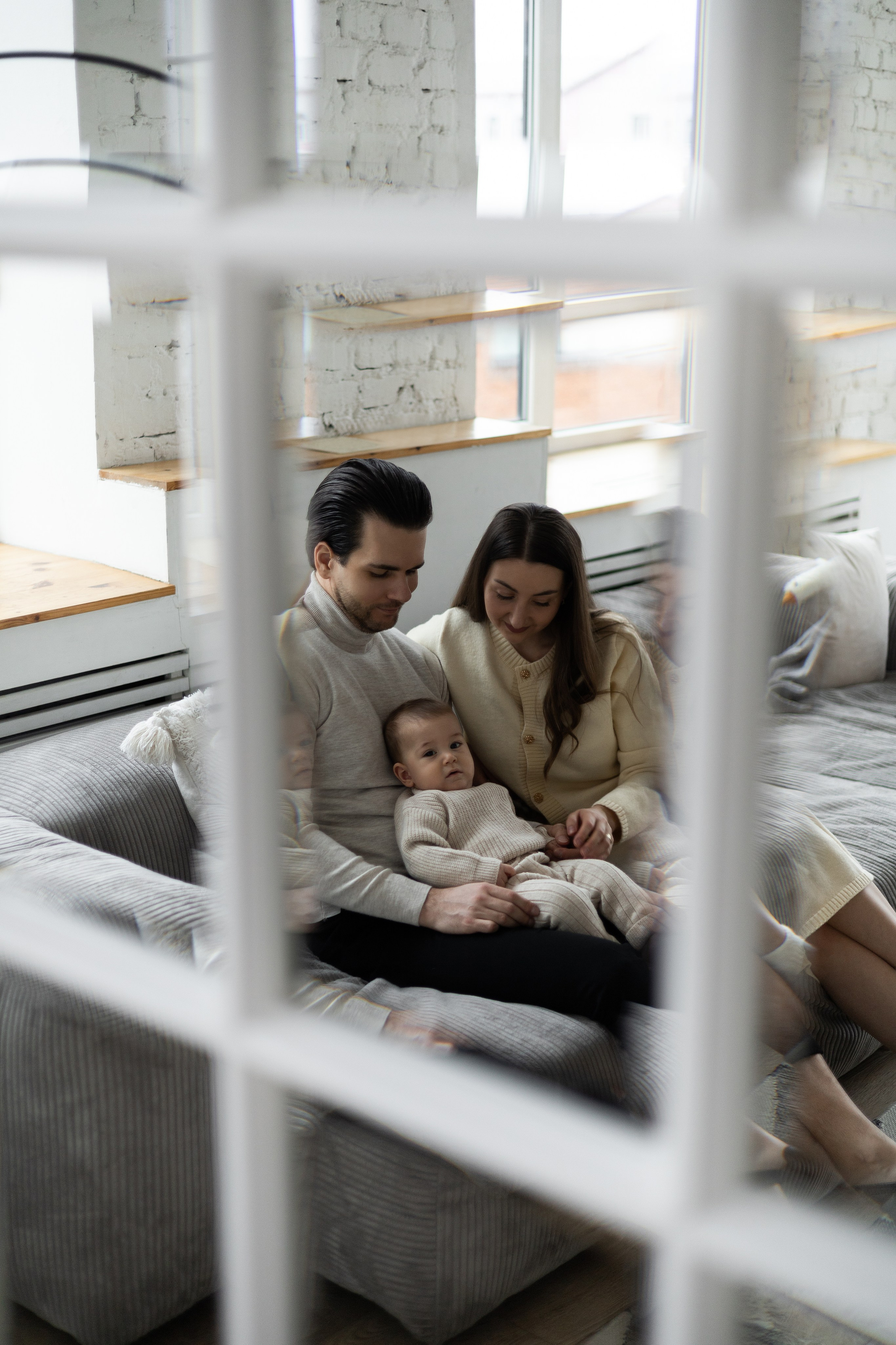 Студийные семейные. Фотограф в Москве Таша Логинова