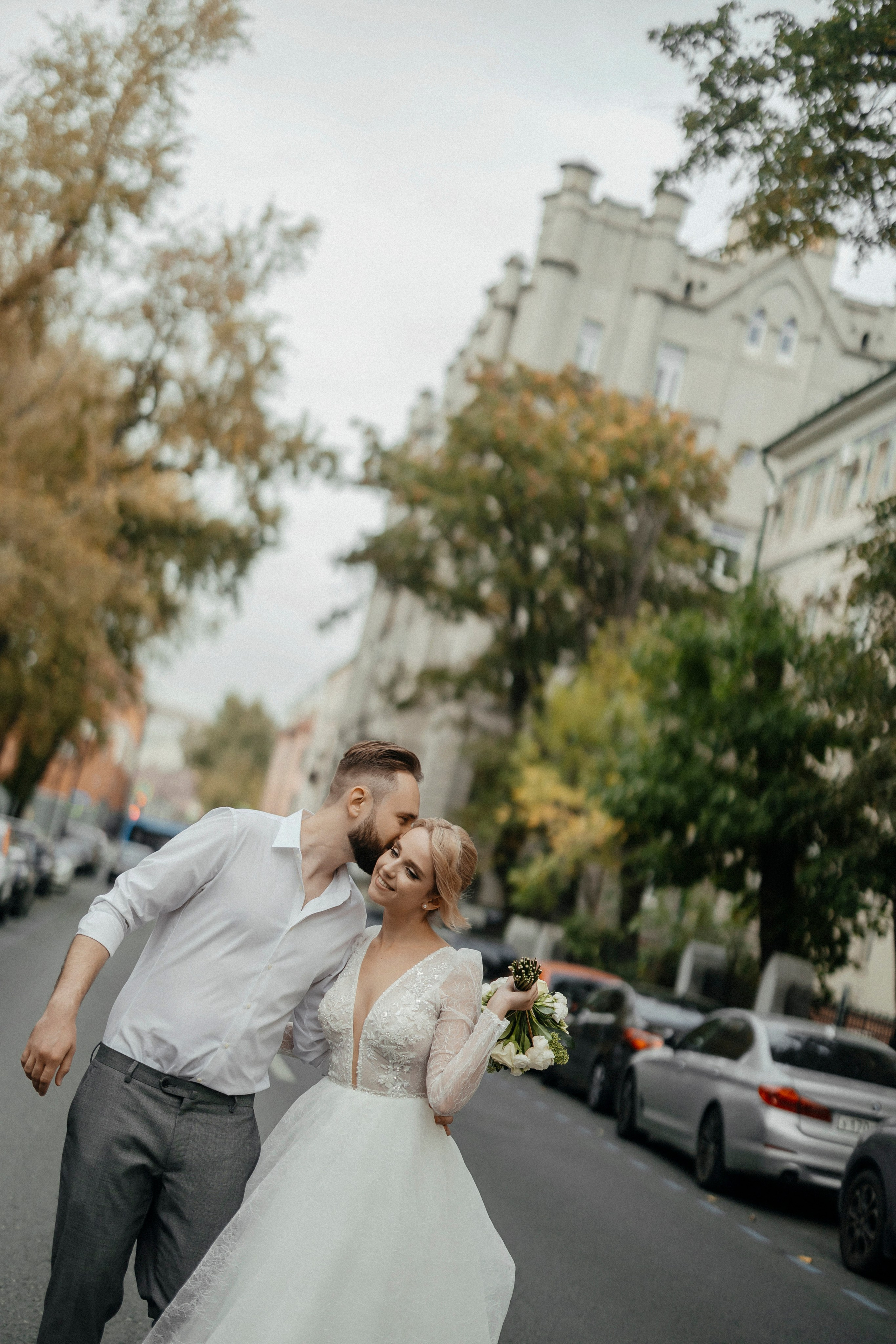 Такая тёплая осень. Свадебный фотограф в Москве