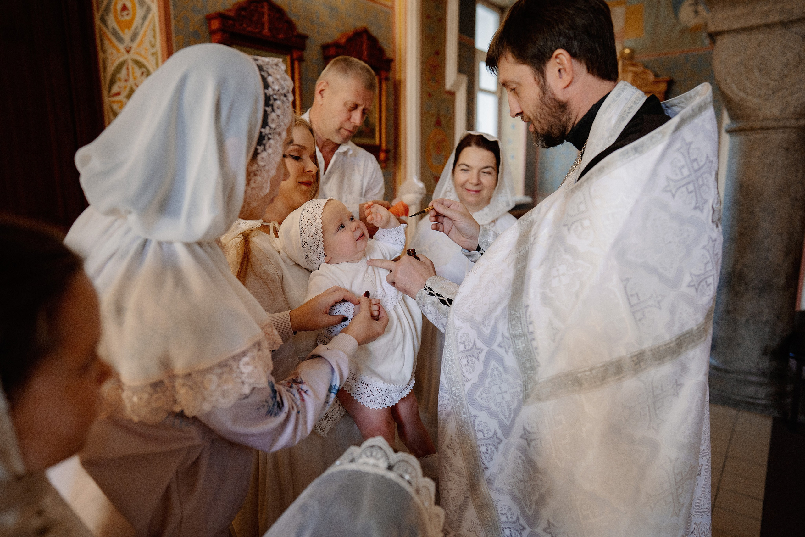 Крещение Красимиры. Фотограф на Крещение и Венчание в Красноярске Рамазанова Юлия