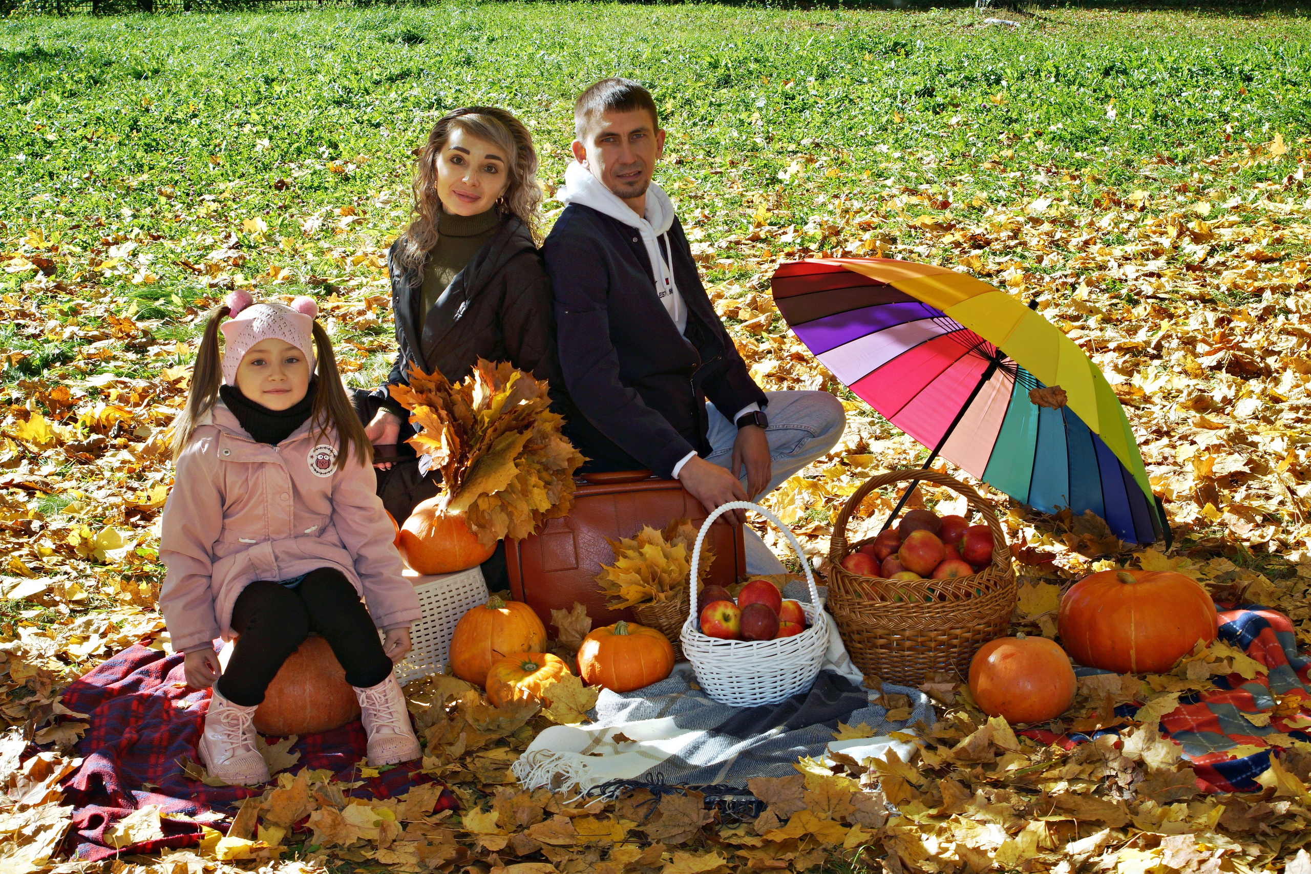 Осенняя фотосессия в детском саду г. Йошкар-Ола