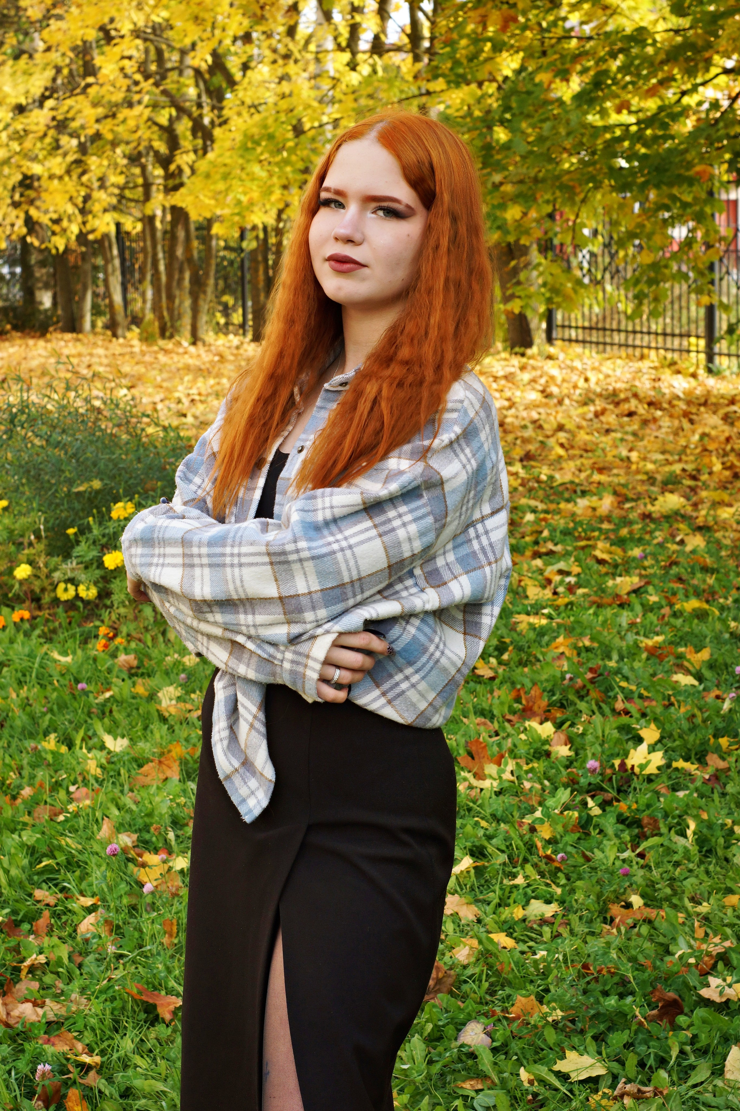 Осенняя фотосессия в школе г. Йошкар-Ола