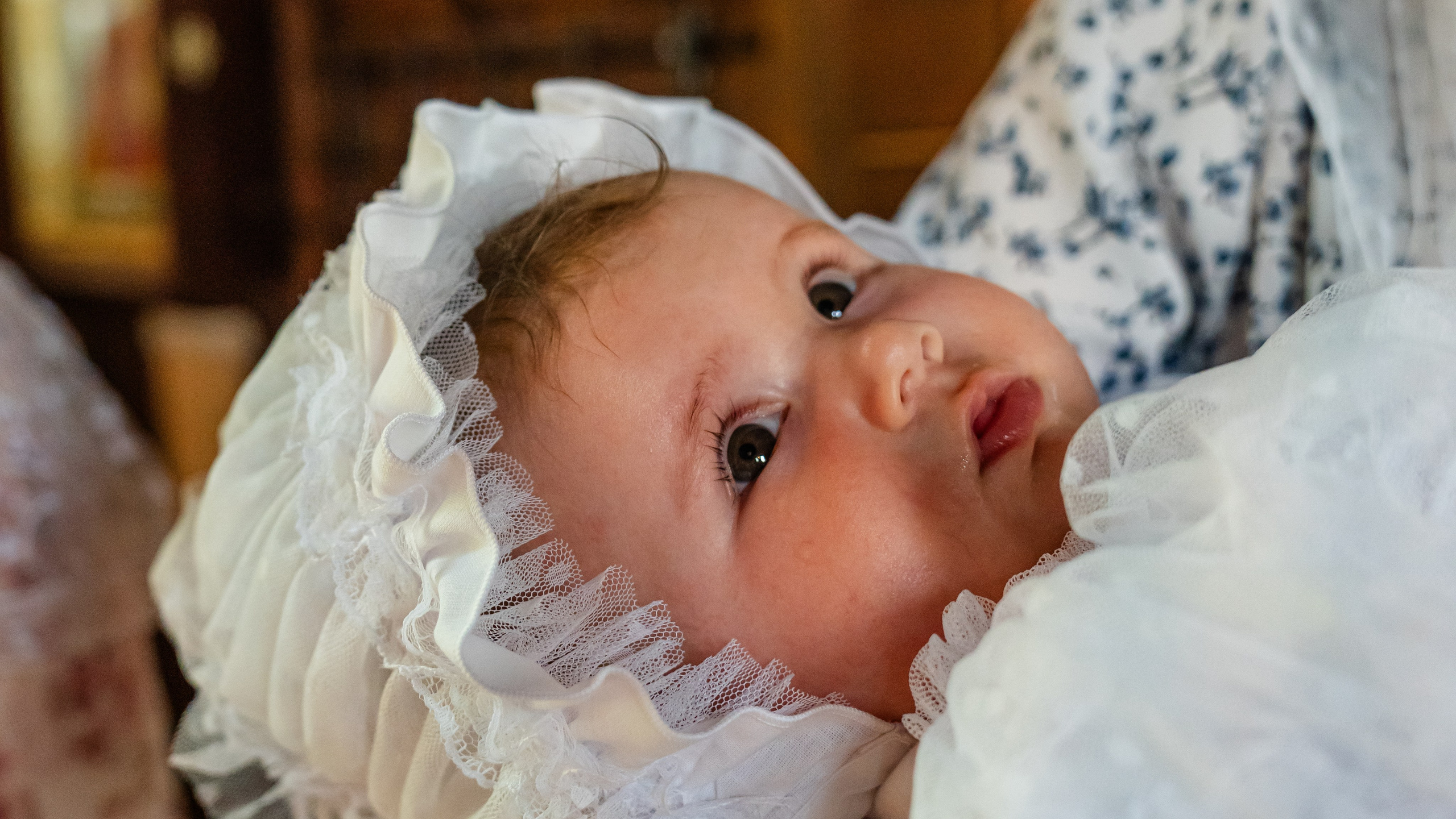 Таинство Крещения Евгении. Крамер Юлиана детский и семейный фотограф