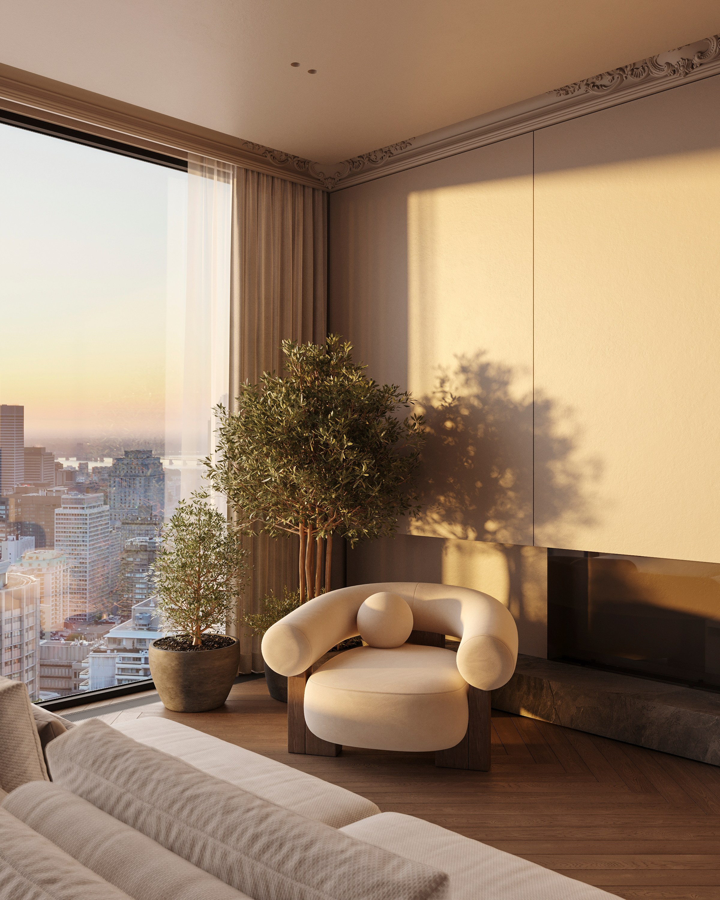 Interior Visualization by Valerie Stetyukevich