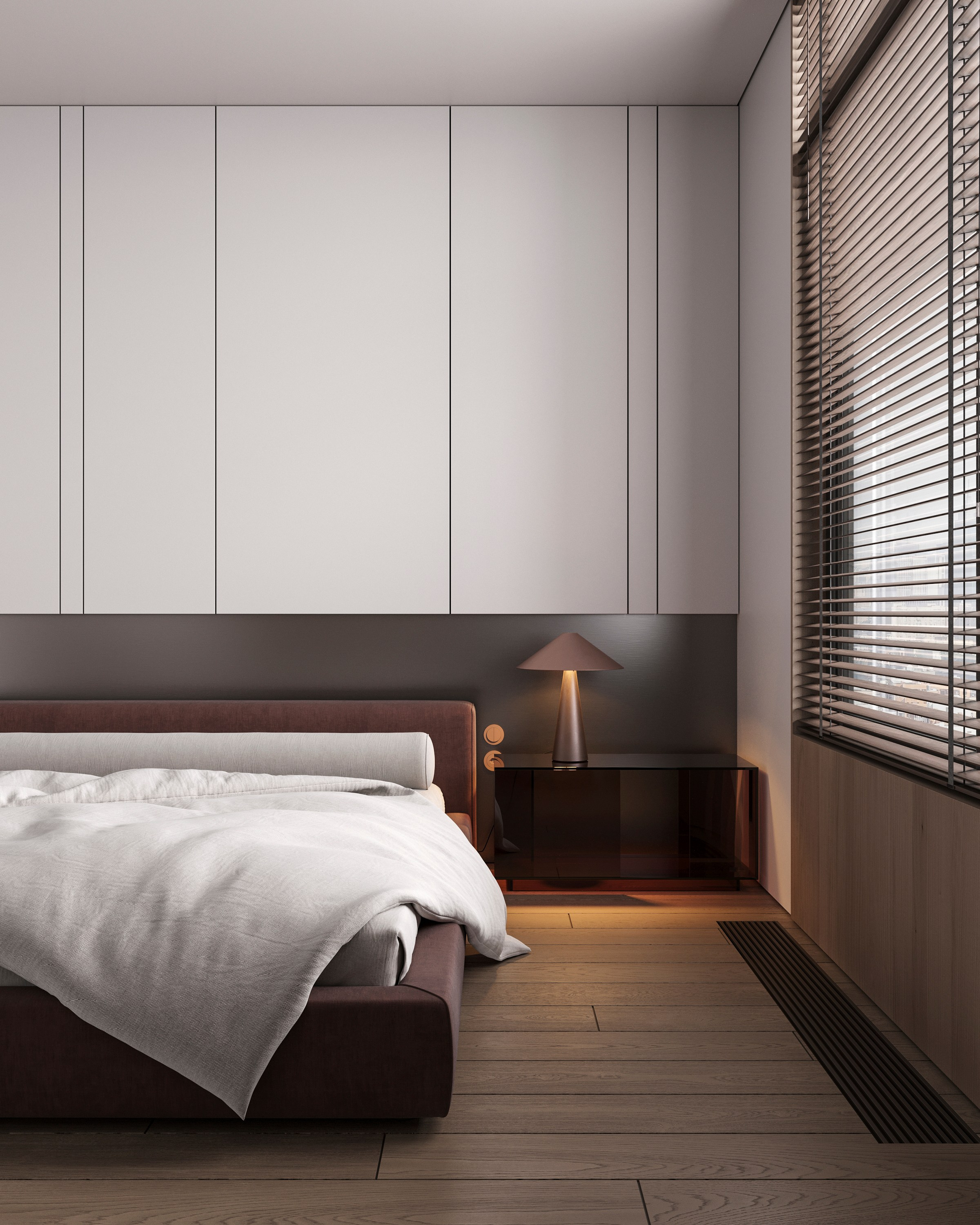 B&W AESTHETIC | DESIGNER ANNE KIREEVA. Interior Visualization by Valerie Stetyukevich