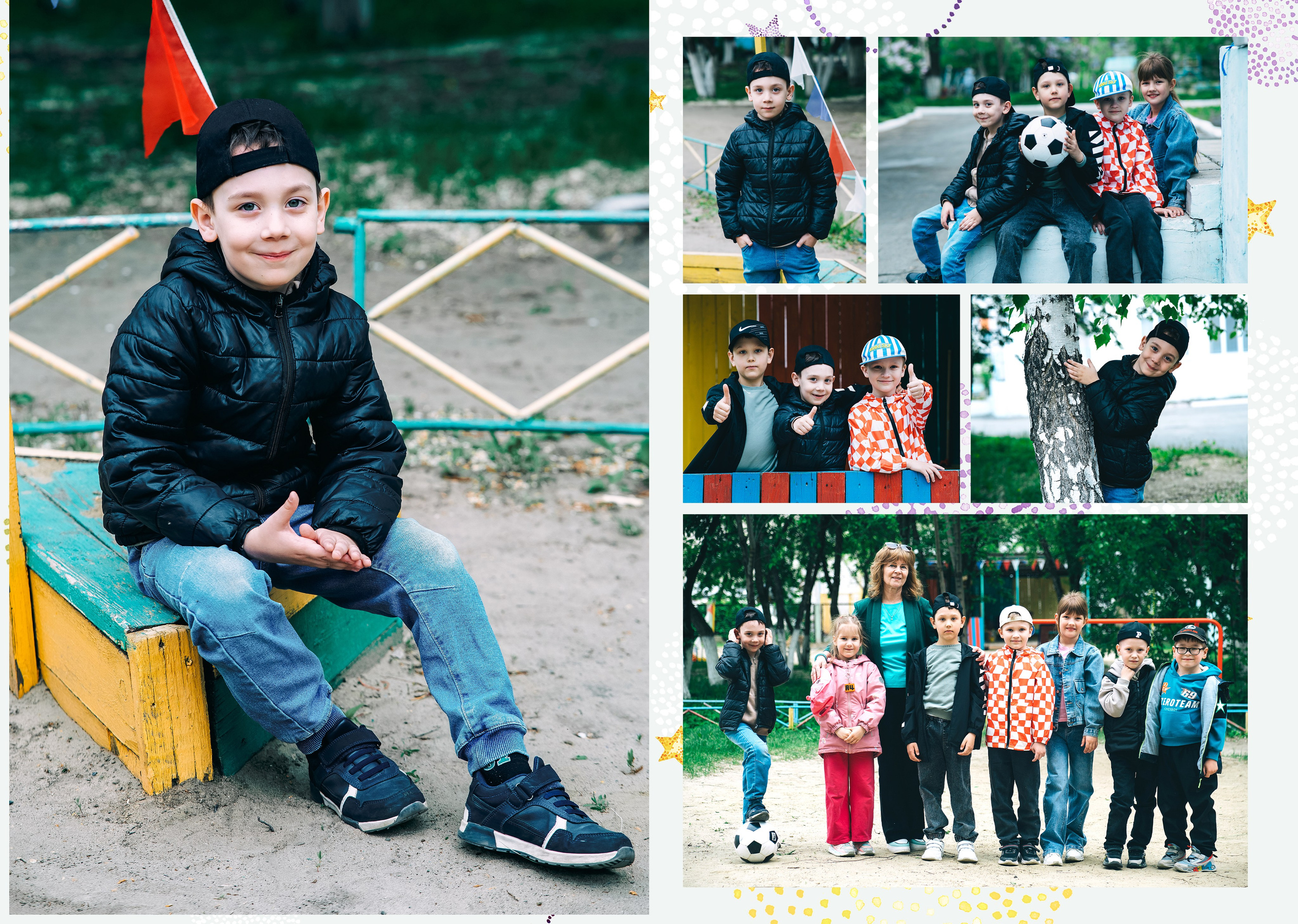 Улица. Выпускные фотоальбомы. Фотограф в детских садах и школах г. Кургана