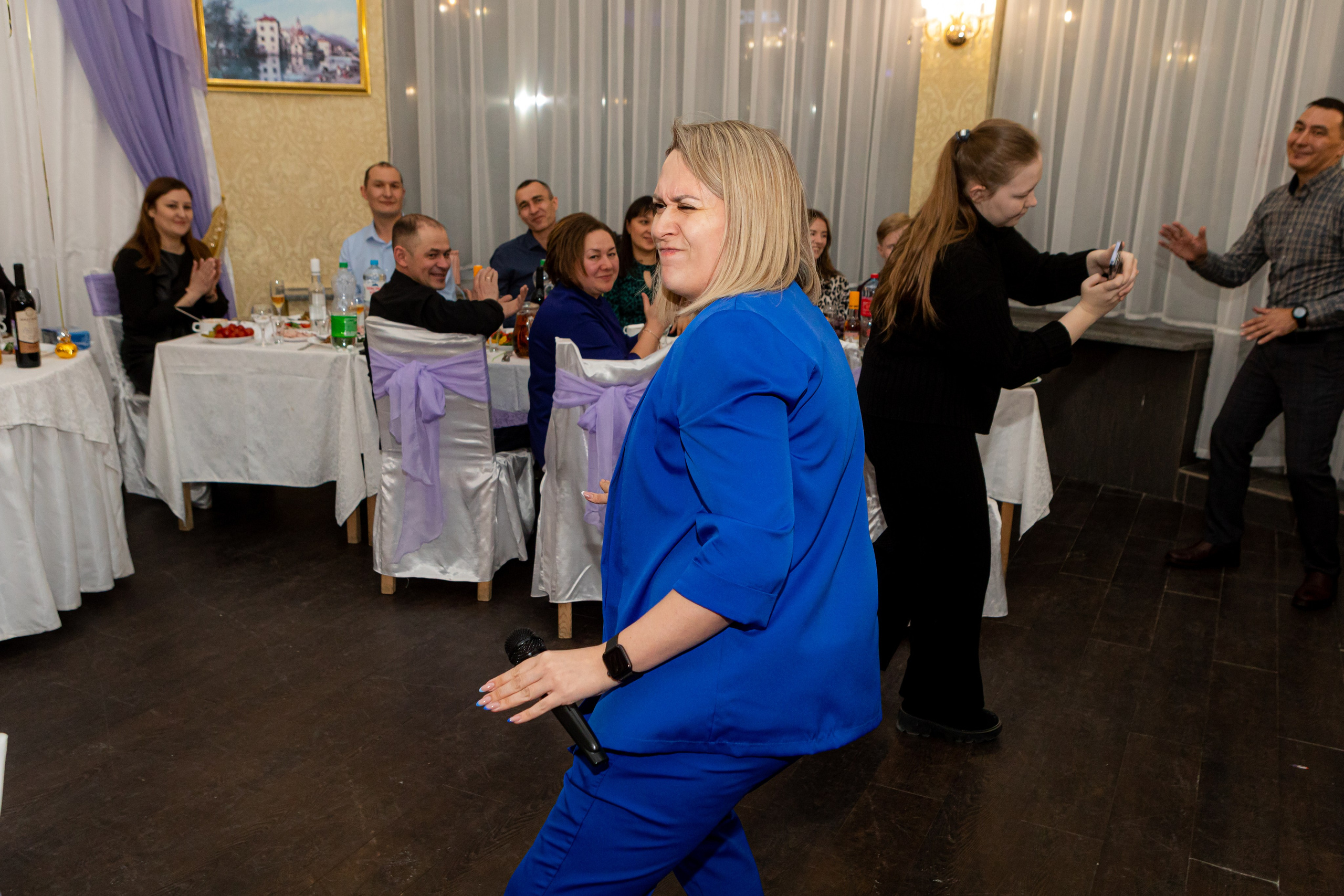 «Синяя вечеринка» Юбилей Юрия. Ведущая праздников и мероприятий Ирина Гумерова