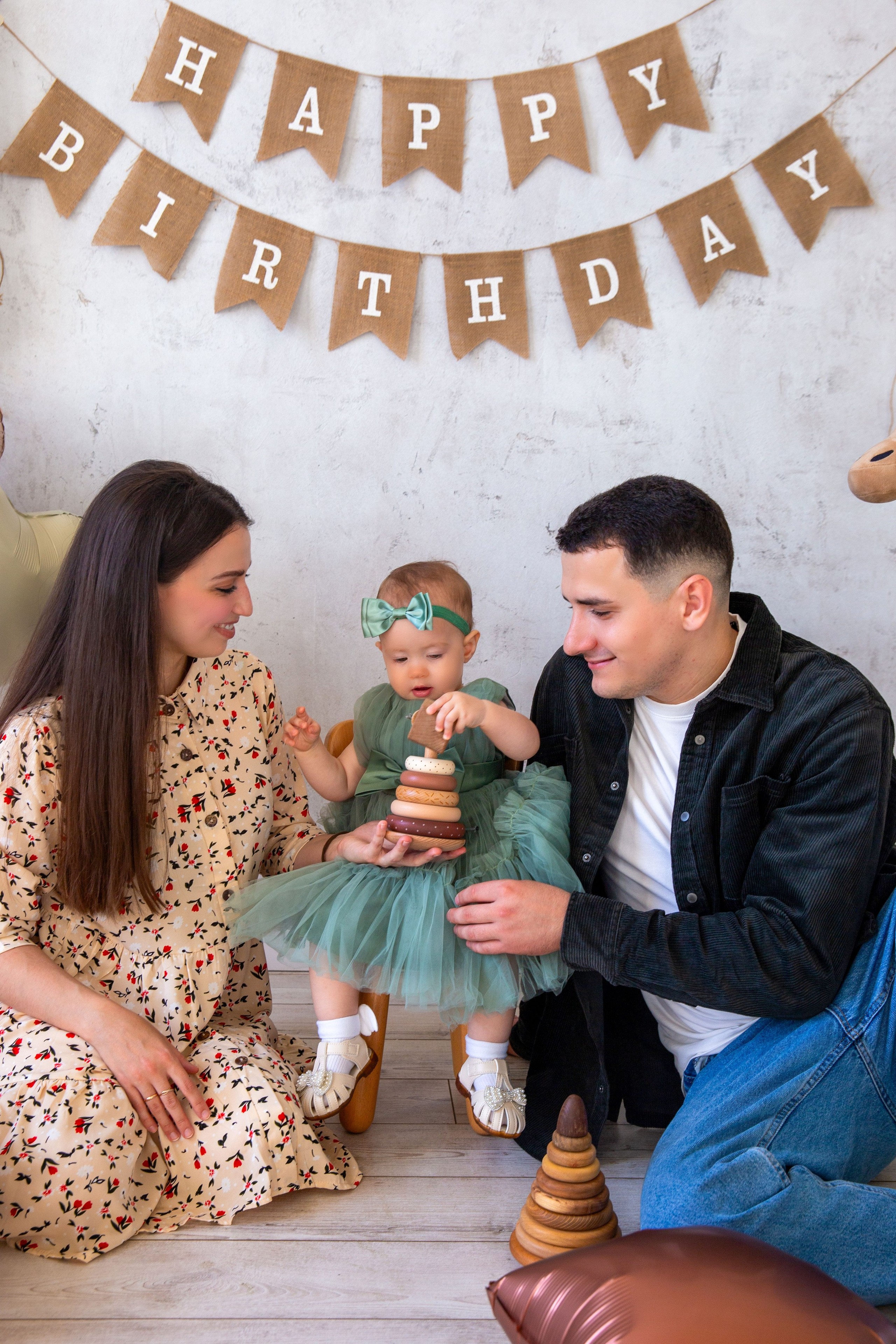 С Днем Рожденья Ева! Студийная съемка. Семейный и детский фотограф в Москве и Московской области Ольга Иванютина