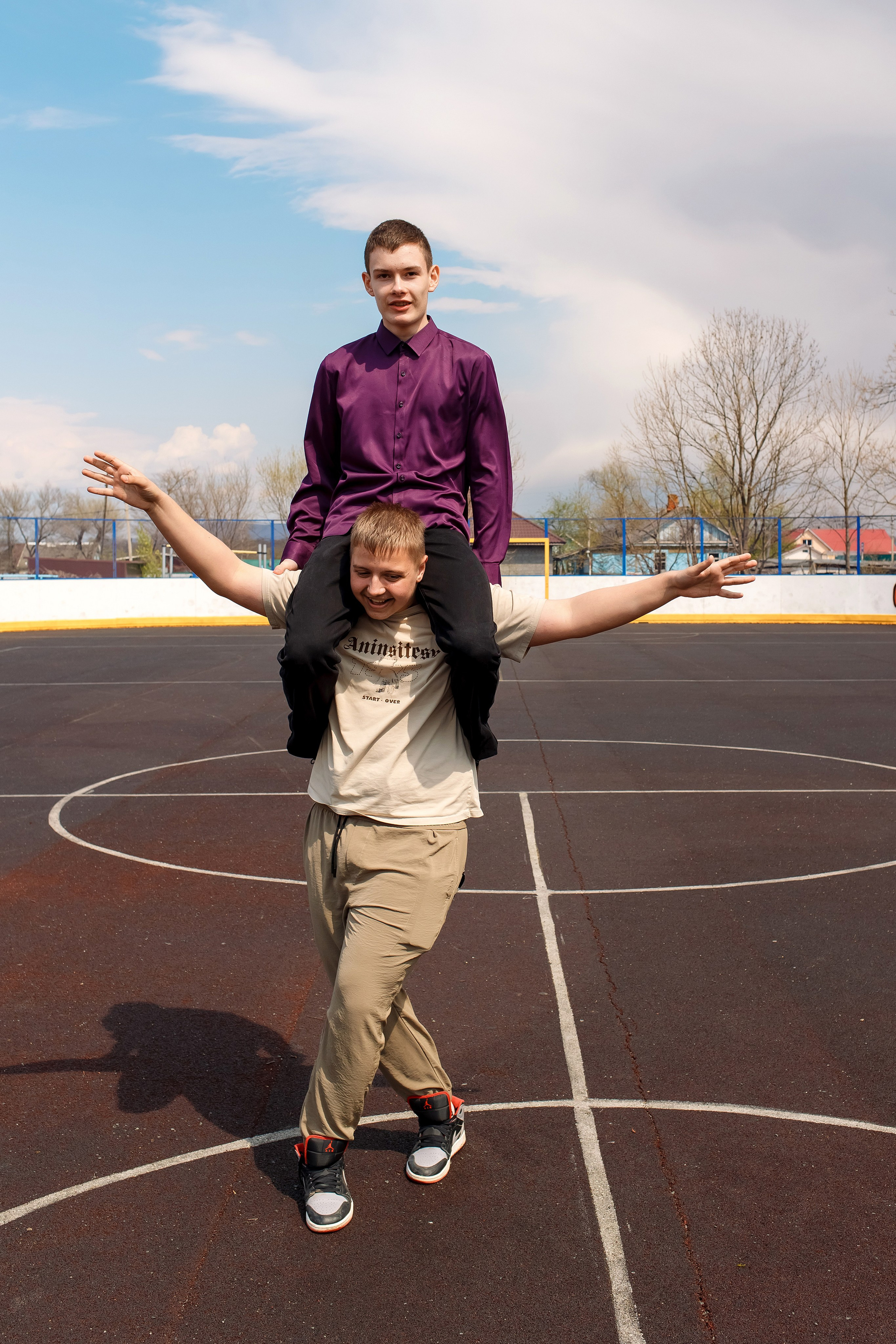 9 класс съемка в школе. Фотограф Любовь Корниенко, Примоский край