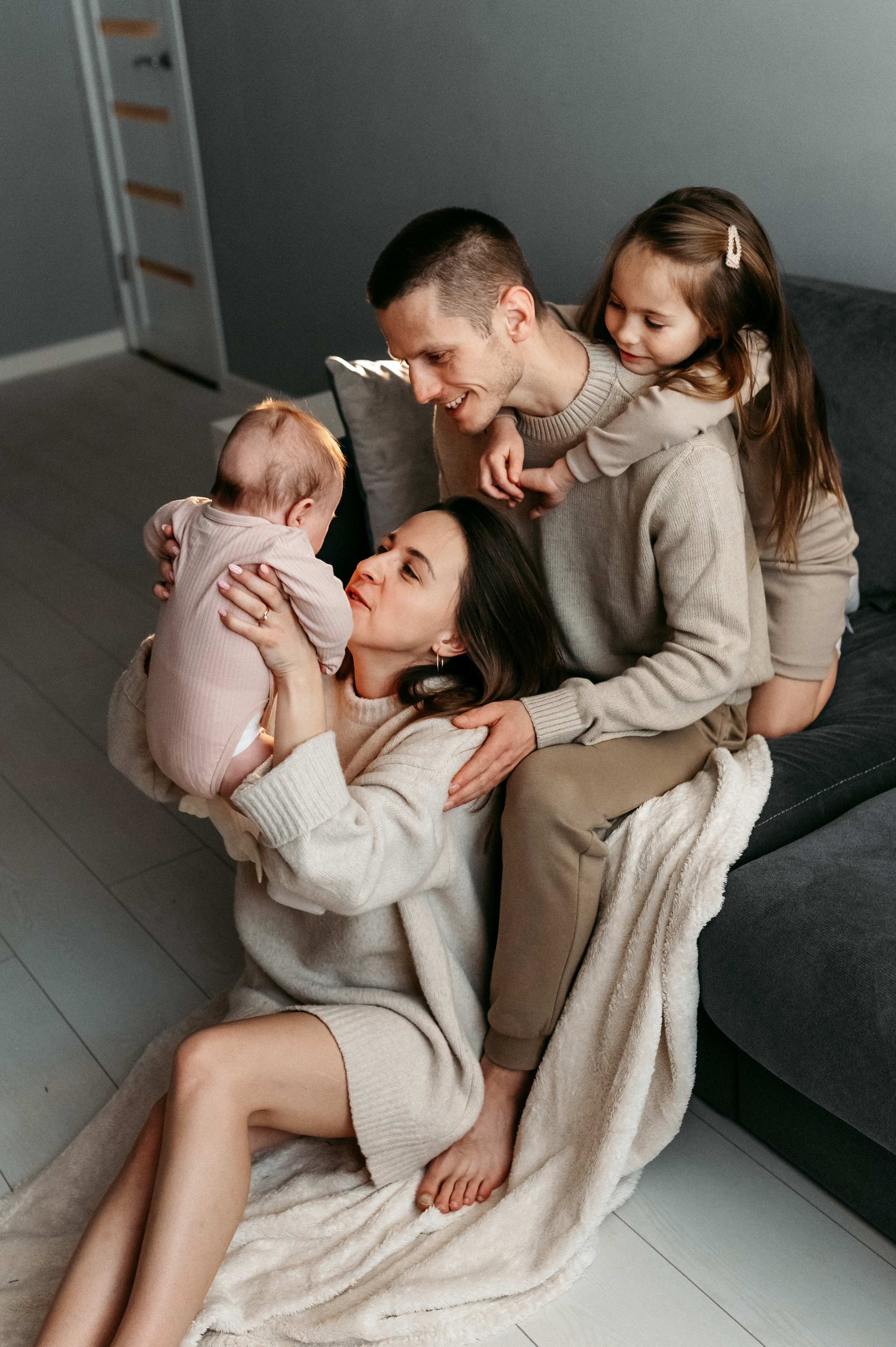 Семья. Семейный, детский и newborn фотограф в г. Дмитров Марина Русакевич