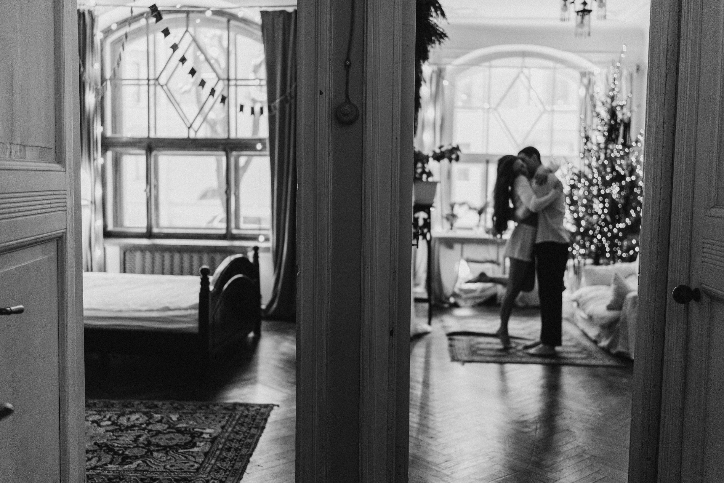 Парная фотосессия в Санкт-Петербурге. Фотосессия в квартире. Федосова Елизавета - фотограф Санкт-Петербург.