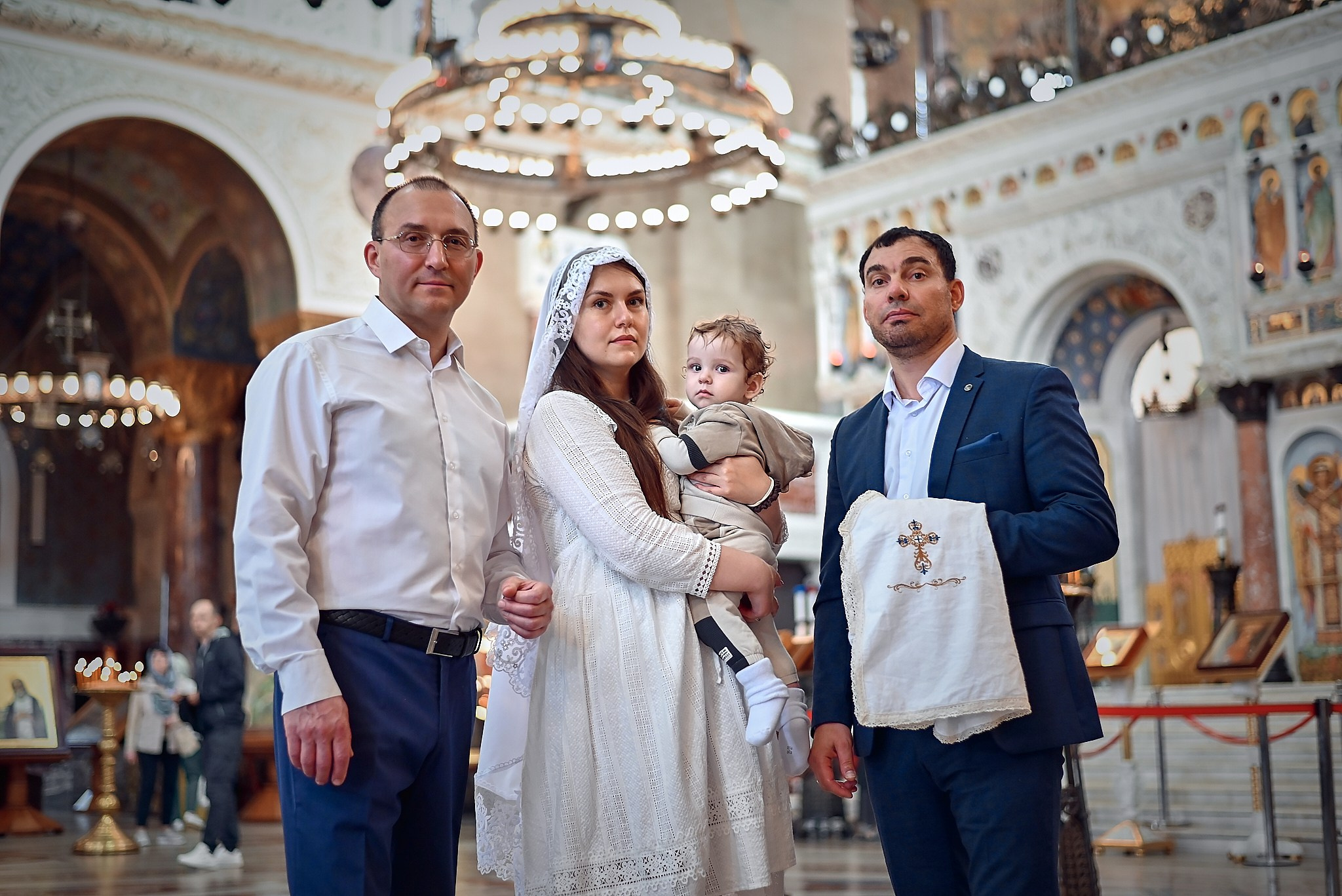 Крещение Дани | Морской Никольский собор. Свадебный фотограф, видеограф, рилсмейкер в Санкт-Петербурге и Москве