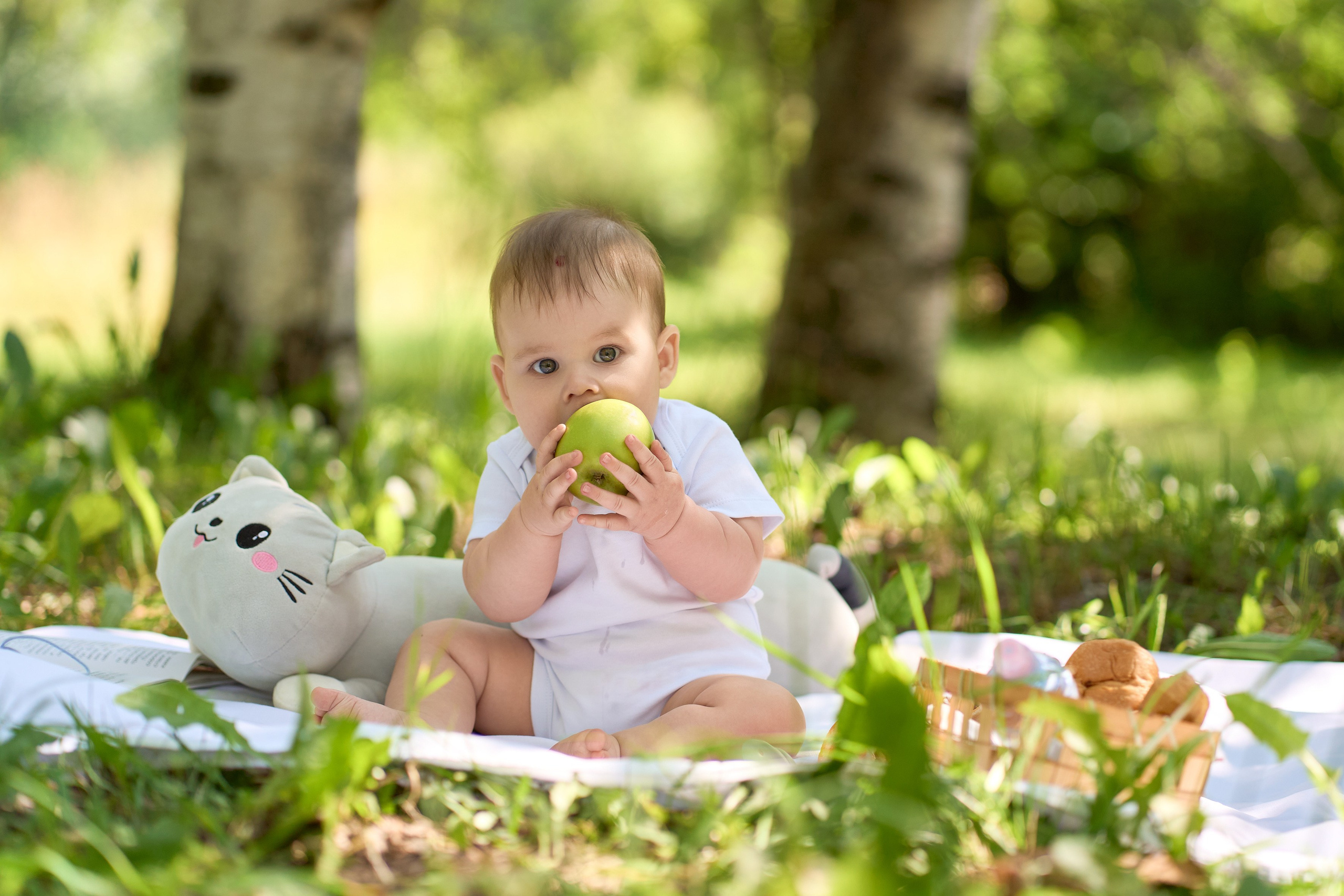 С маленькими детьми на природе. Репортажный и портретный фотограф в Томске Ларионов Артём