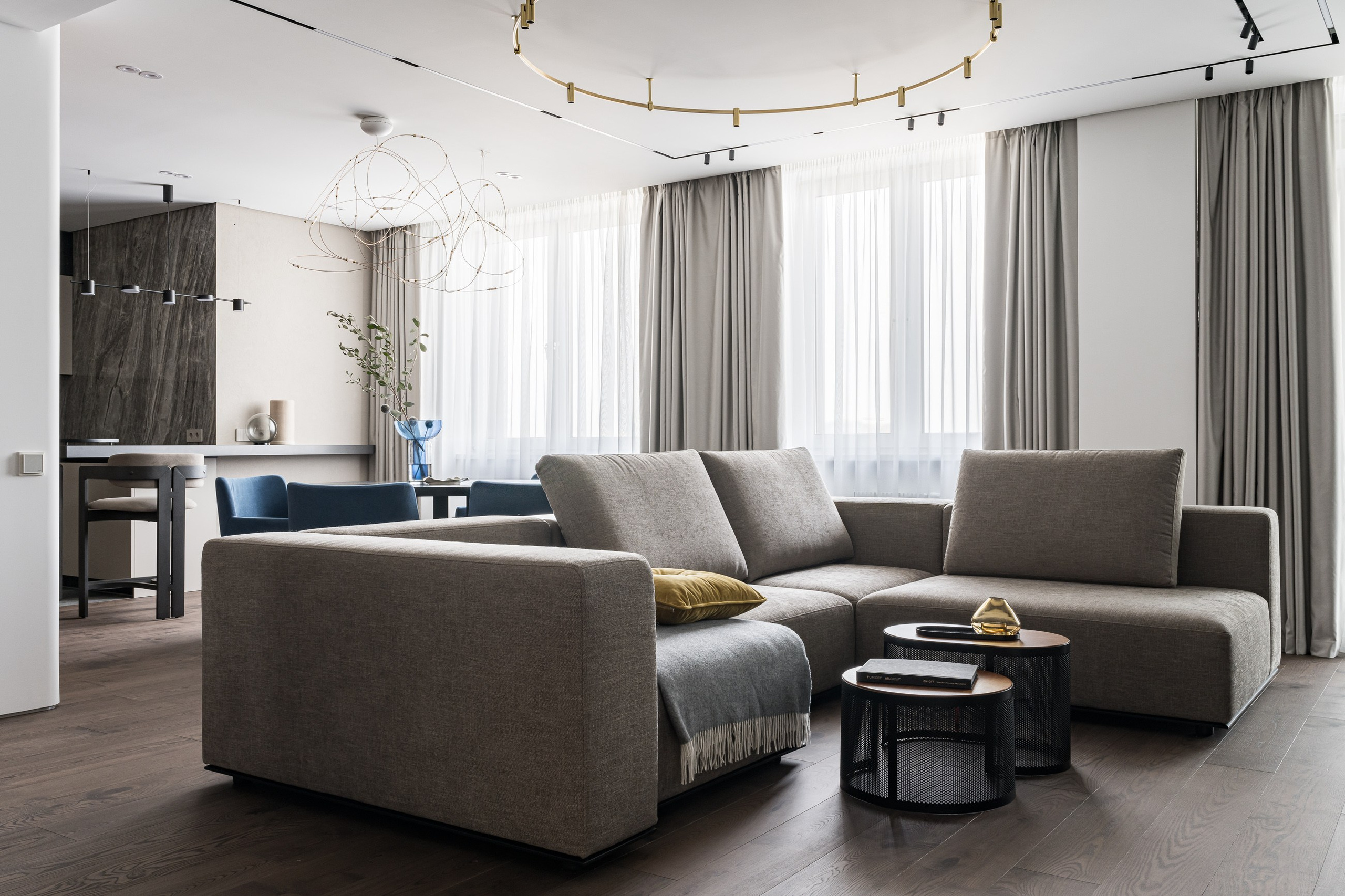 ЖК Вернисаж. Дизайн студия The IDF. Мебель на заказ