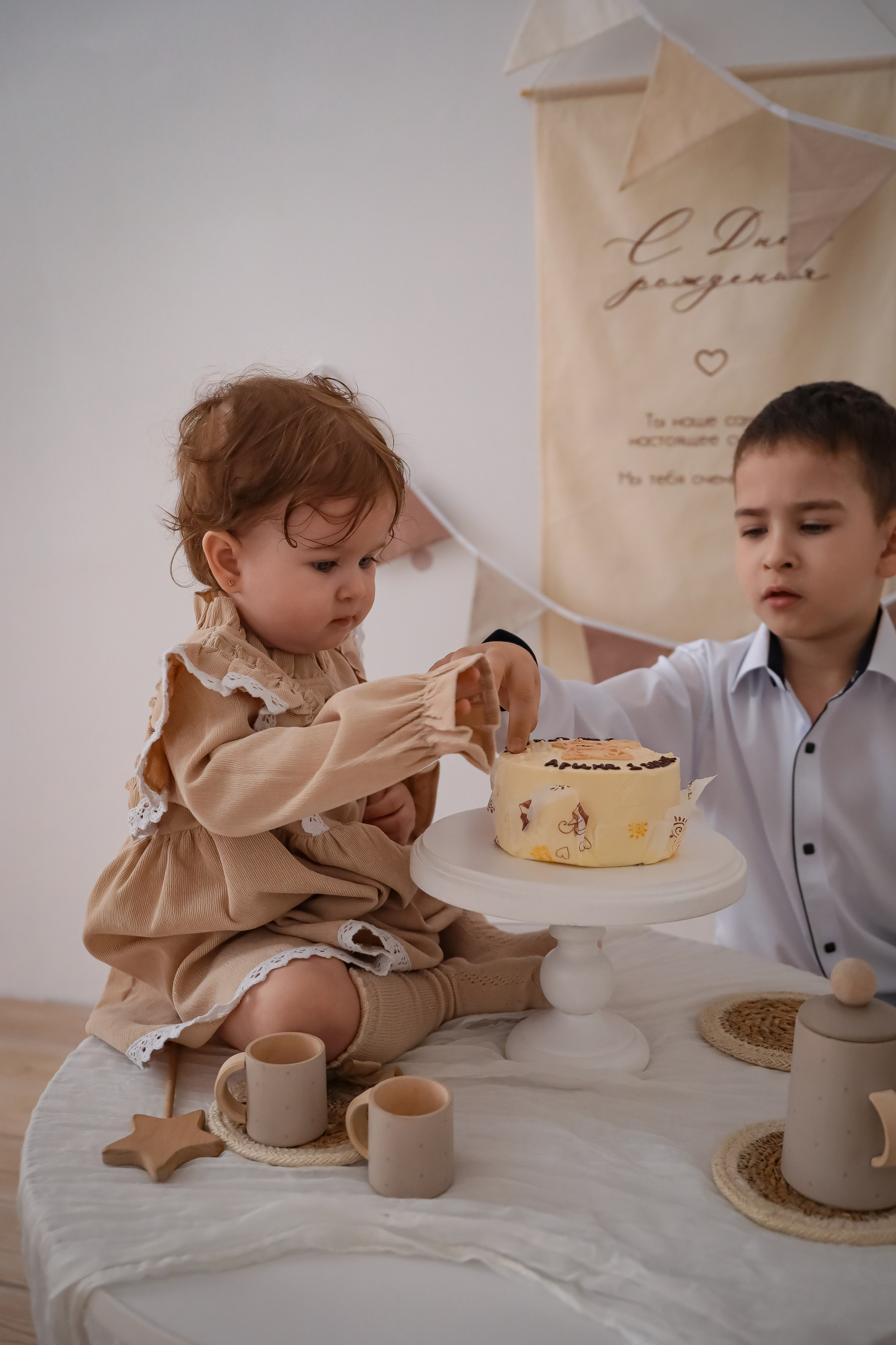 Арине 1 годик. Фотограф г. Хабаровск. Семейные и индивидуальные съёмки